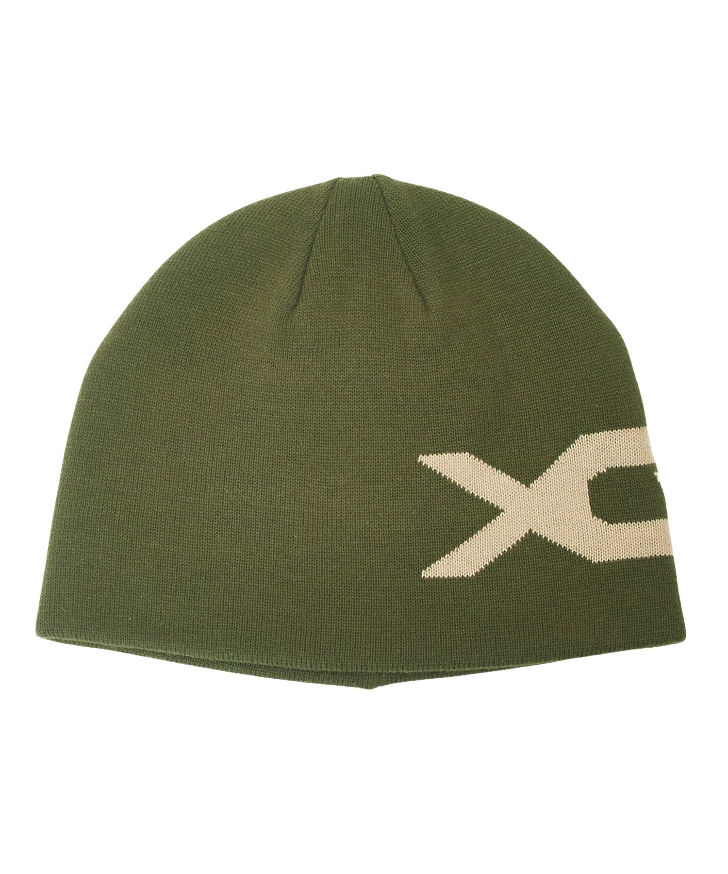REVERSIBLE JACQUARD BEANIE