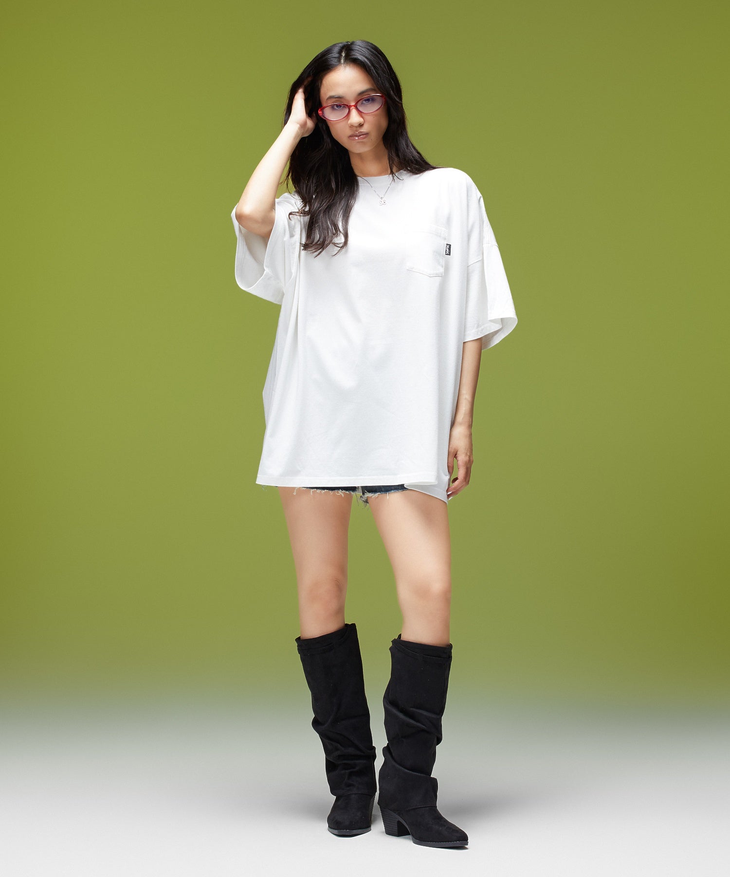 BIG LOGO POCKET S/S TEE DRESS