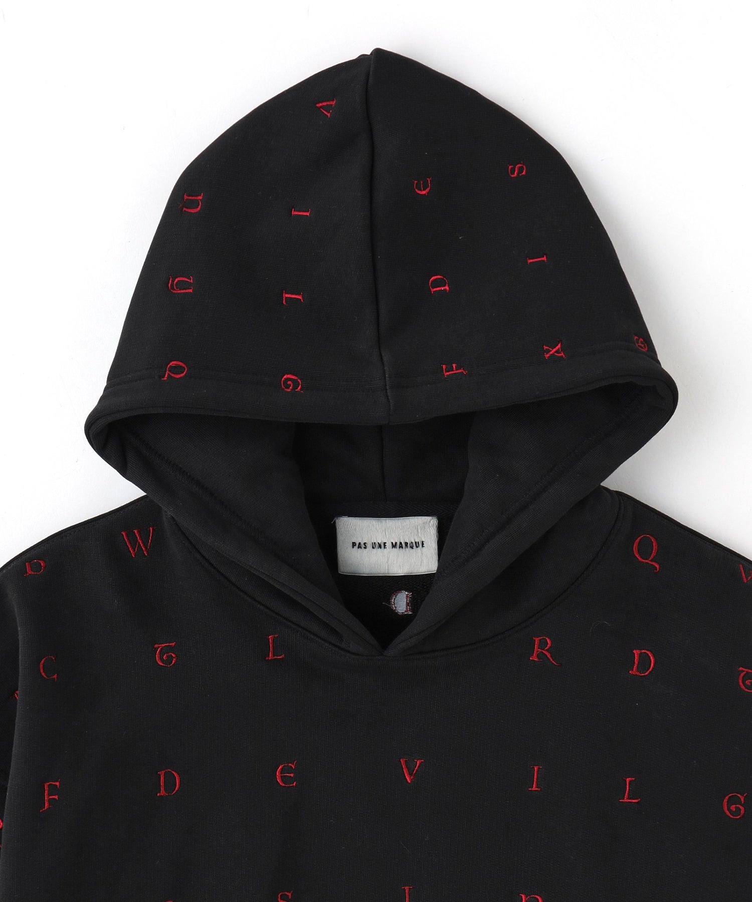 PAS UNE MARQUE/パ・ズュヌ・マルク/Devils in the Details Hoodie PAS-607