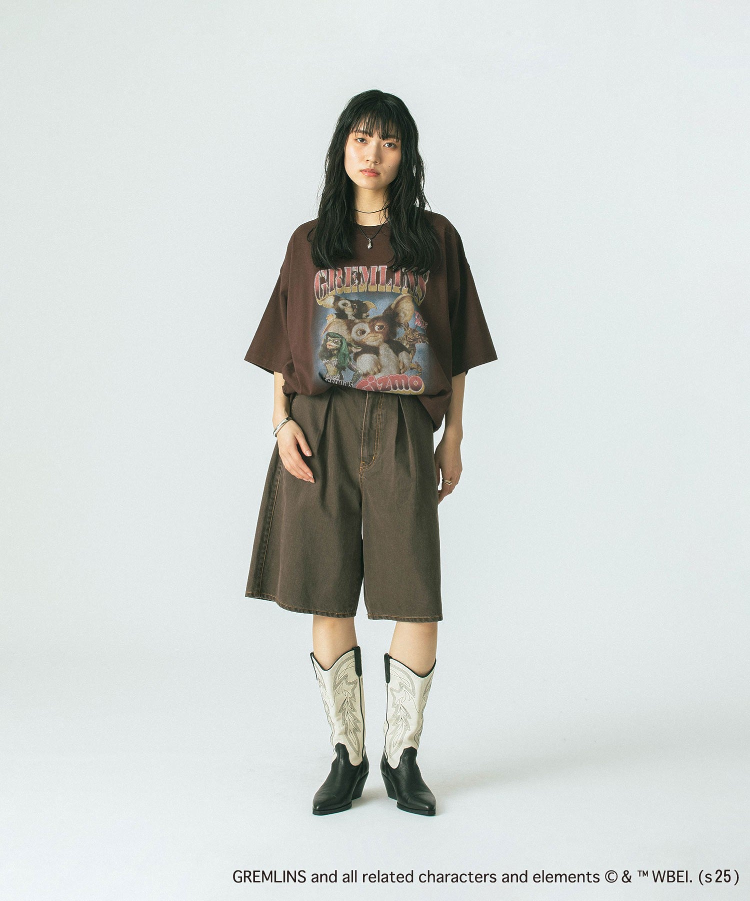 【WEB・一部店舗限定/ROSE BUD LIMITED】GREMLINS  BIG TEE