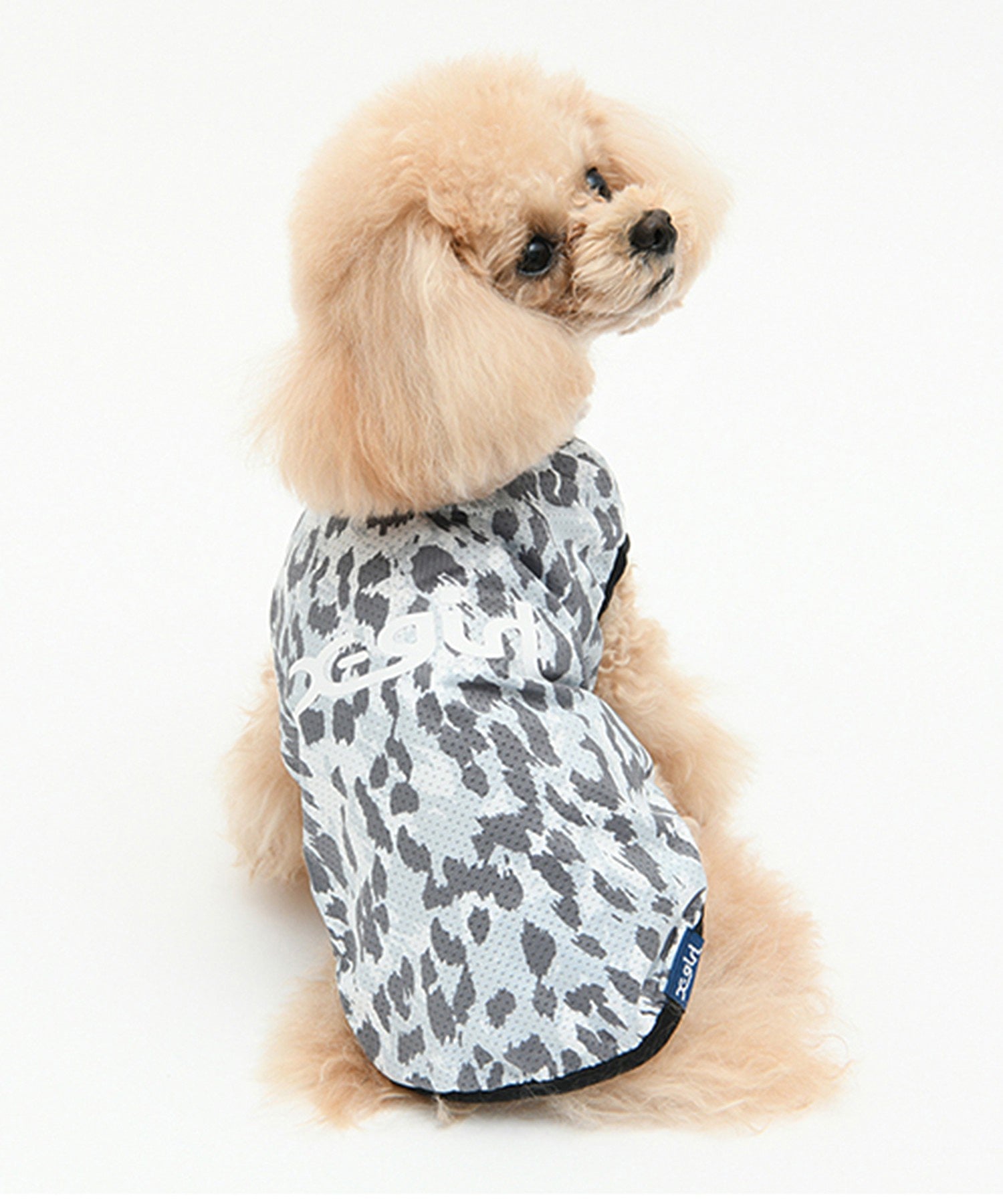 【X-girl DOGWEAR】レオパード柄メッシュタンク
