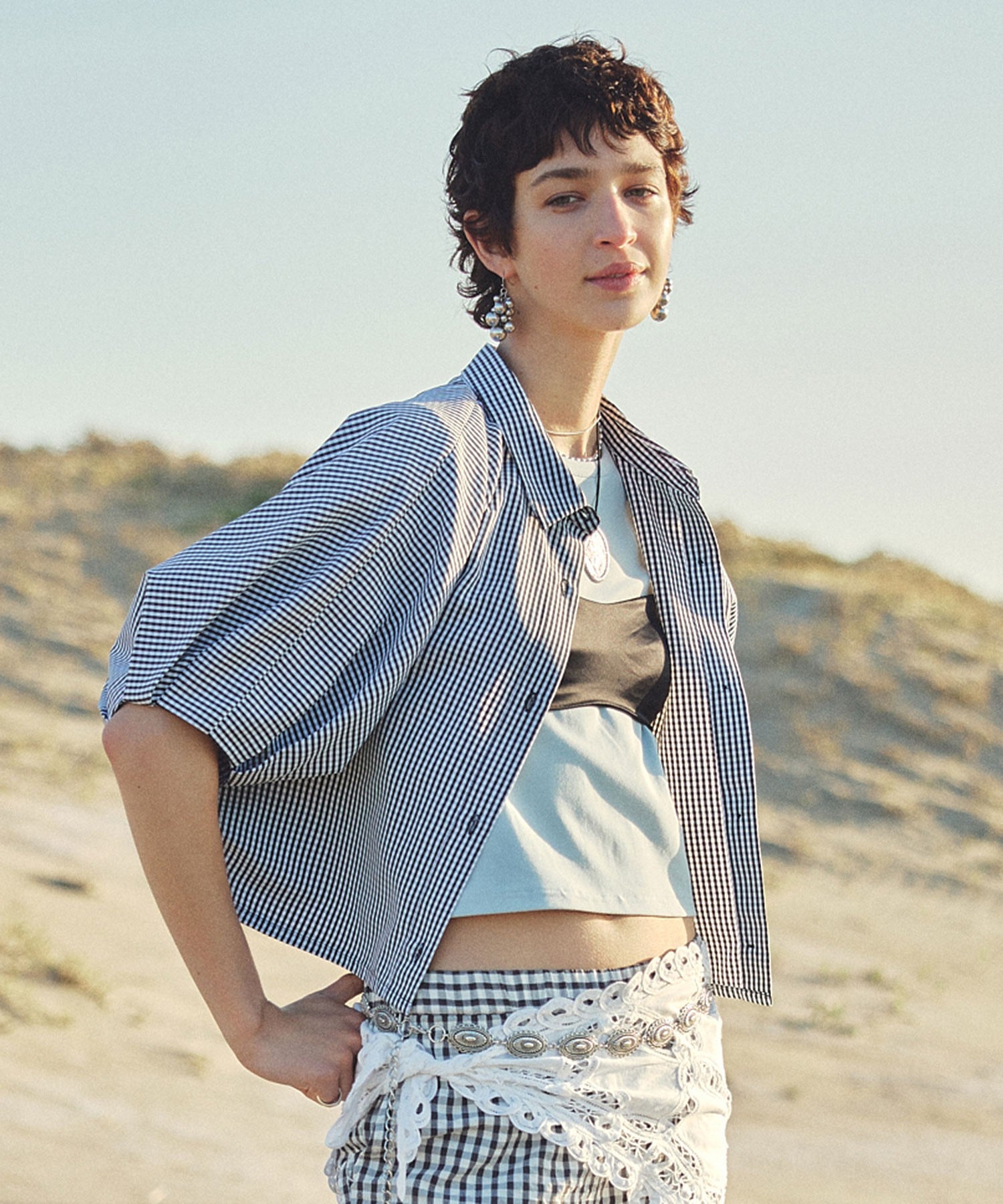 WIDE PUFF SLEEVE SHIRT