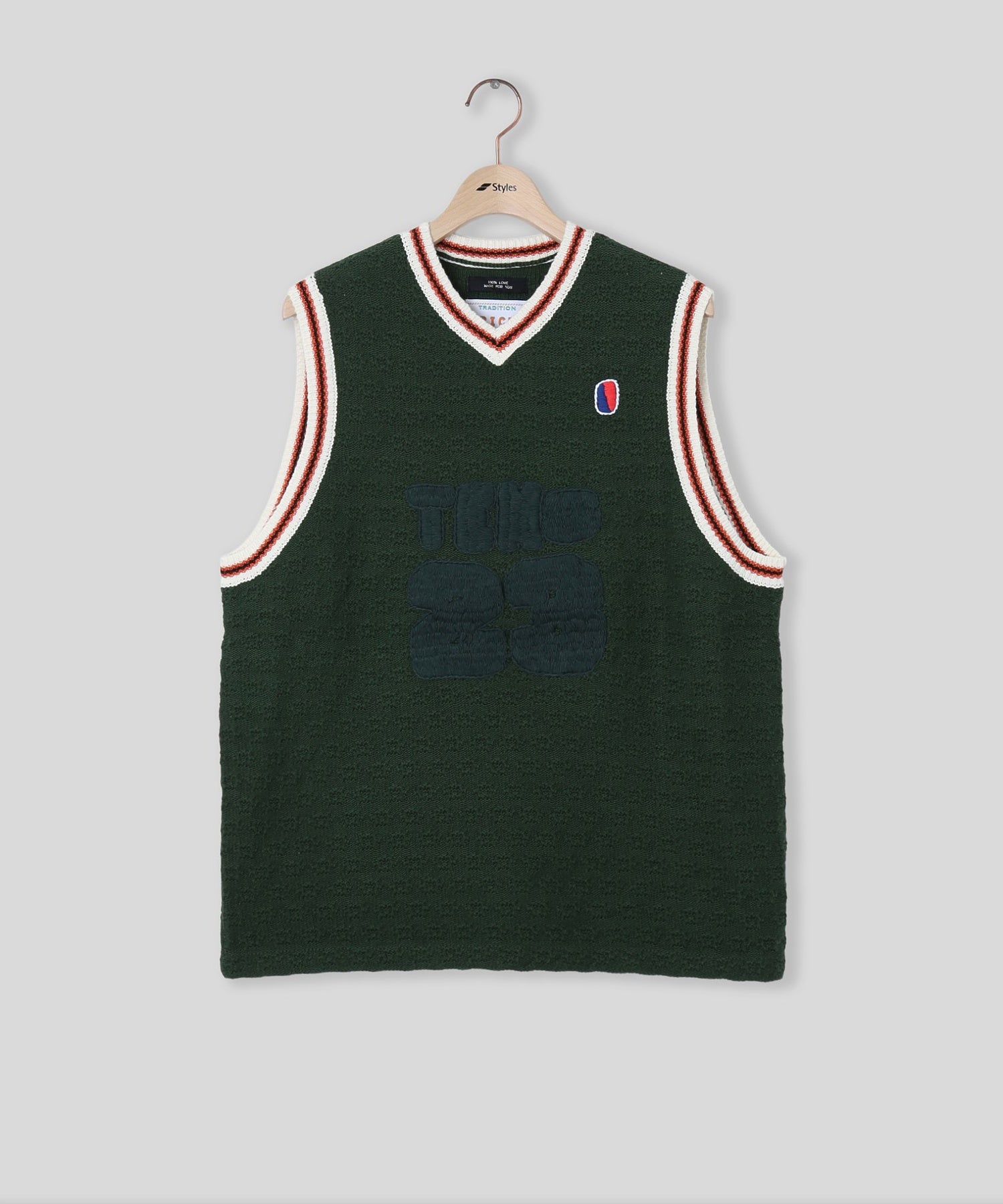 RICE NINE TEN/ライスナインテン/KNITTING BASKETBALL TANK TOP KN-BBTT