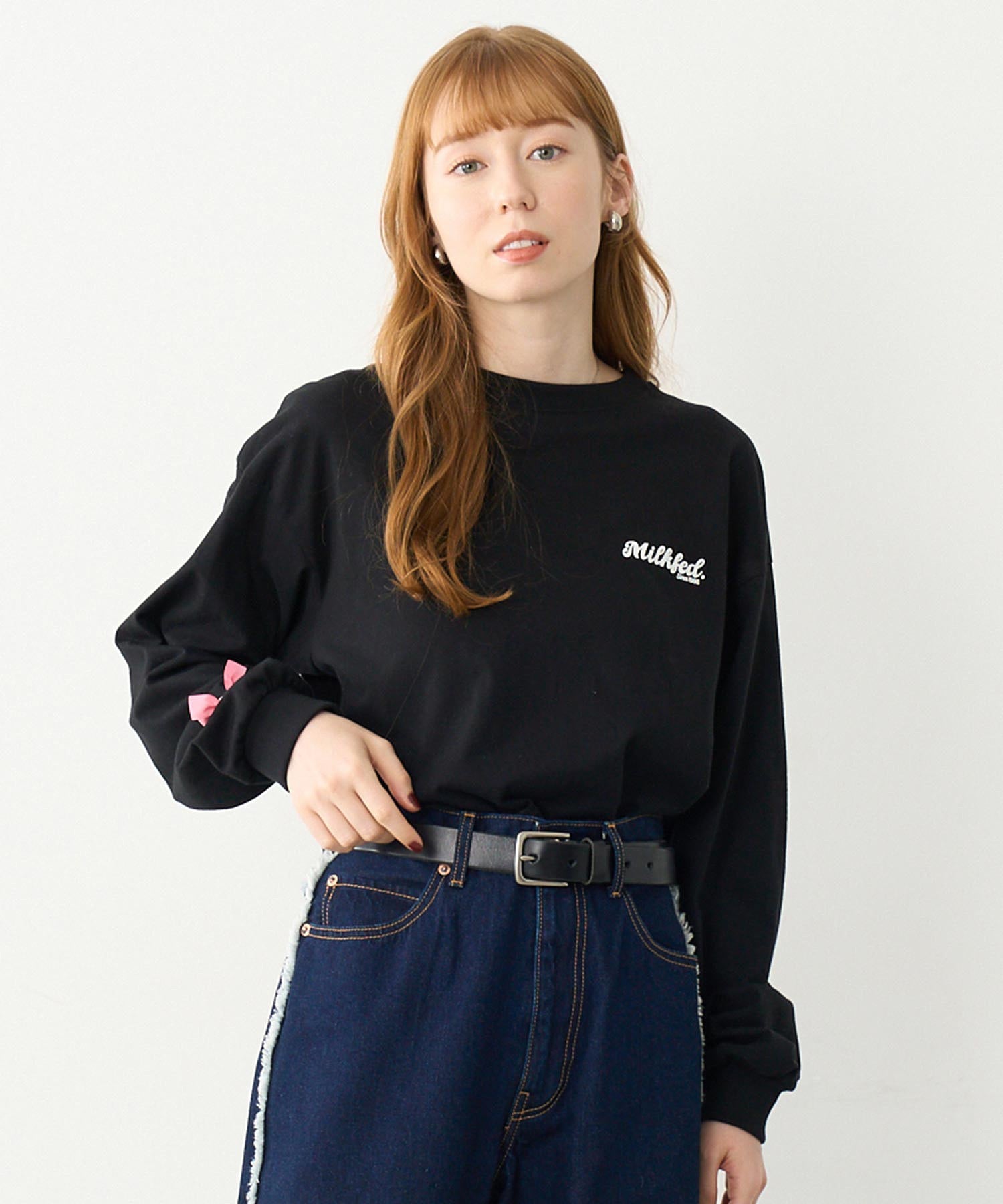 RIBBON WIDE L/S TEE