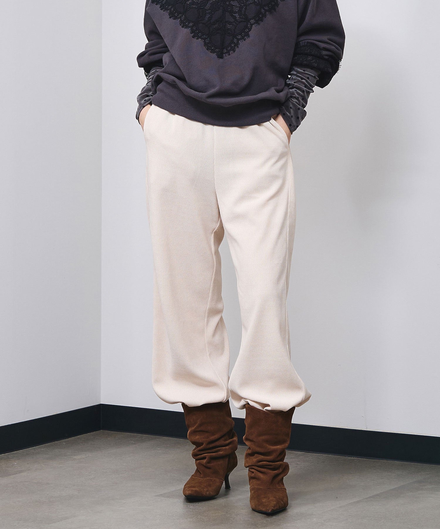 model:166cm 着用サイズ:S