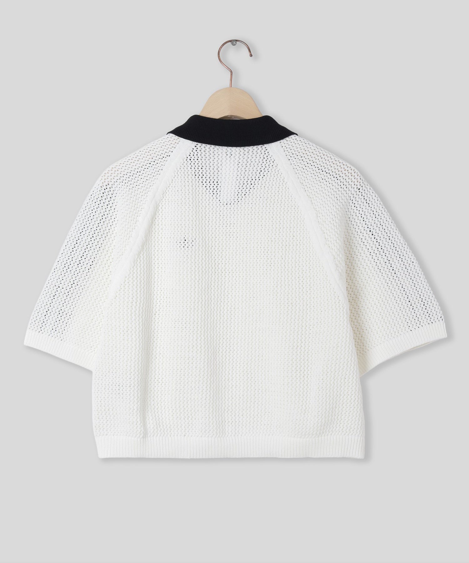 adidas/アディダス/W KNITTED CROCHET POLO CX746