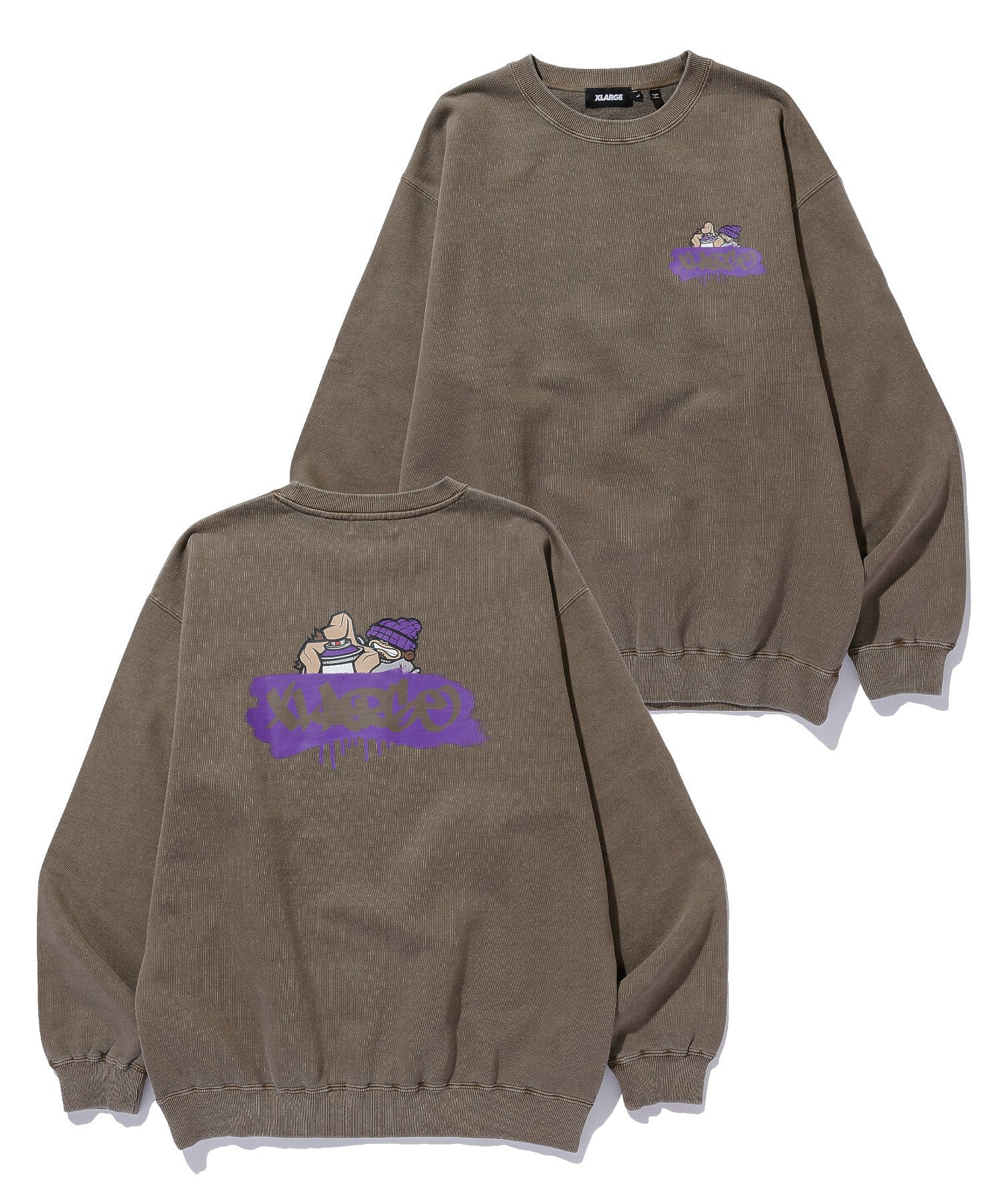 PIGMENT BOMB CREWNECK SWEAT SHIRT