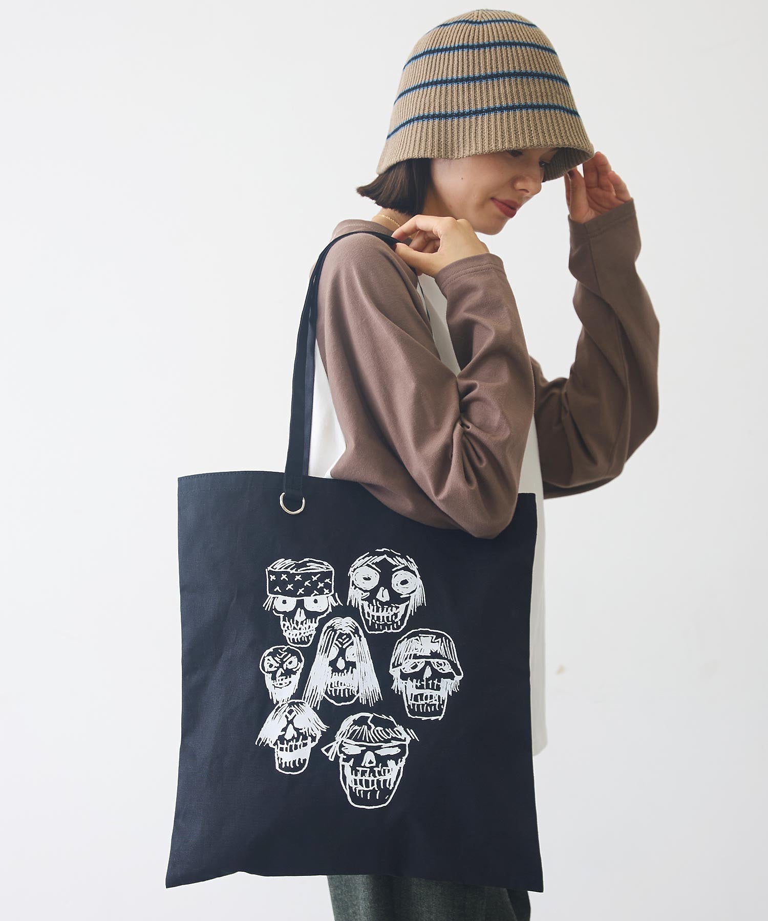 HEAVY METAL FLAT TOTE