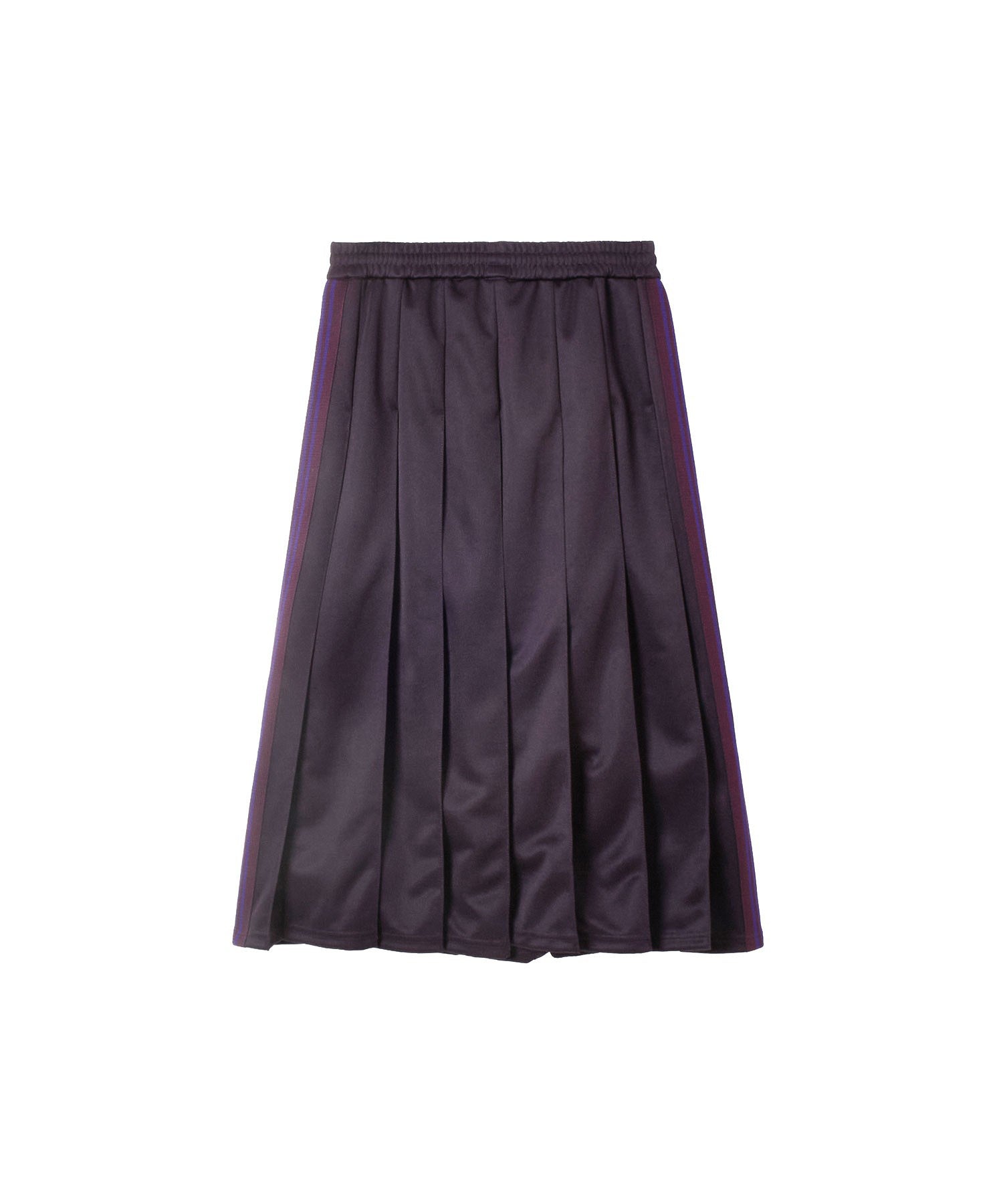 NEEDLES/PLEATED TRACK SKIRT - POLY SMOOTH