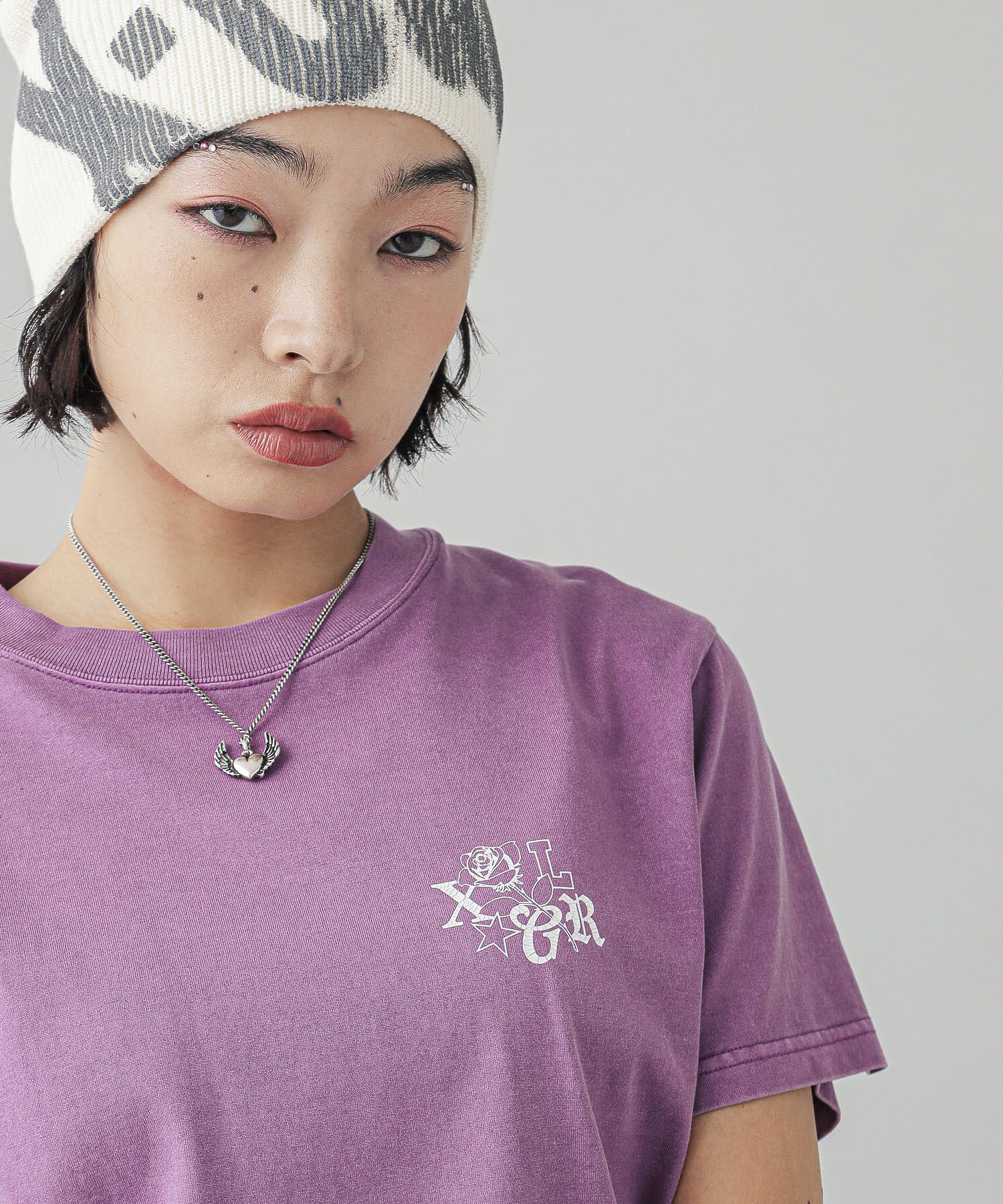 ROSE LOGO FADED S/S TEE