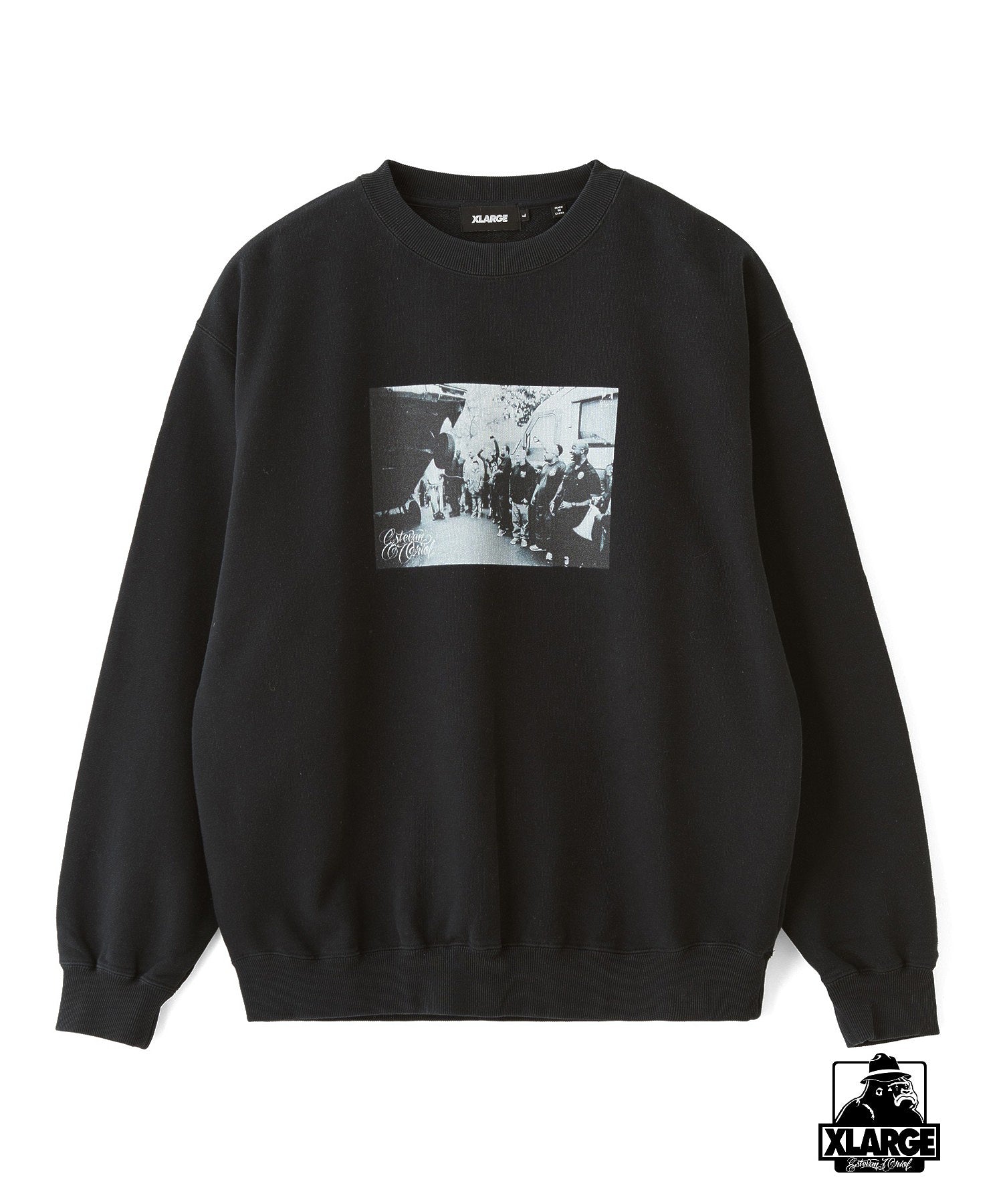 XLARGE×ESTEVAN ORIOL CREWNECK SWEAT
