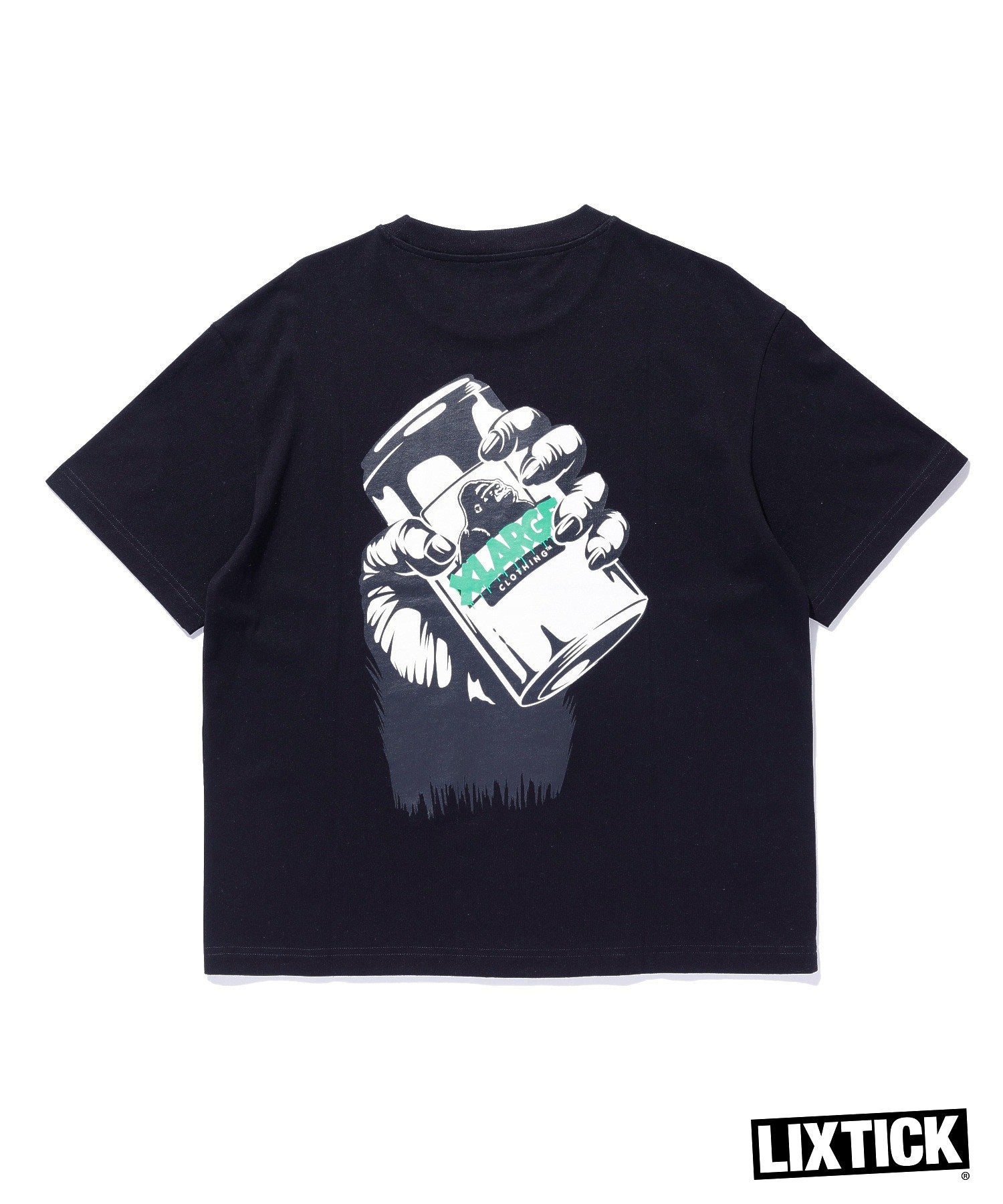 XLARGE×LIXTICK GRAB OG CAN S/S TEE