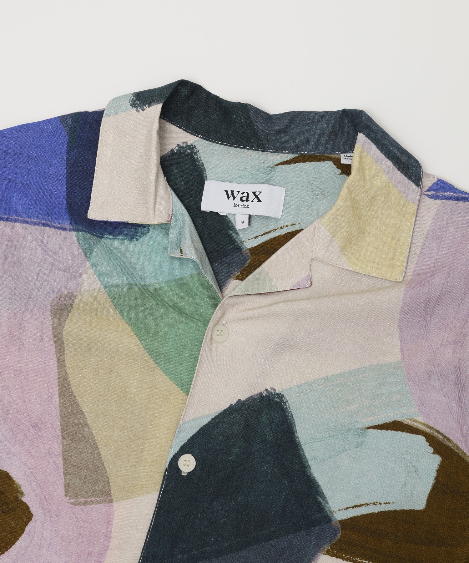 WAX LONDON/ワックスロンドン/DIDCOT SS SHIRT PAINTED SHAPES MLT