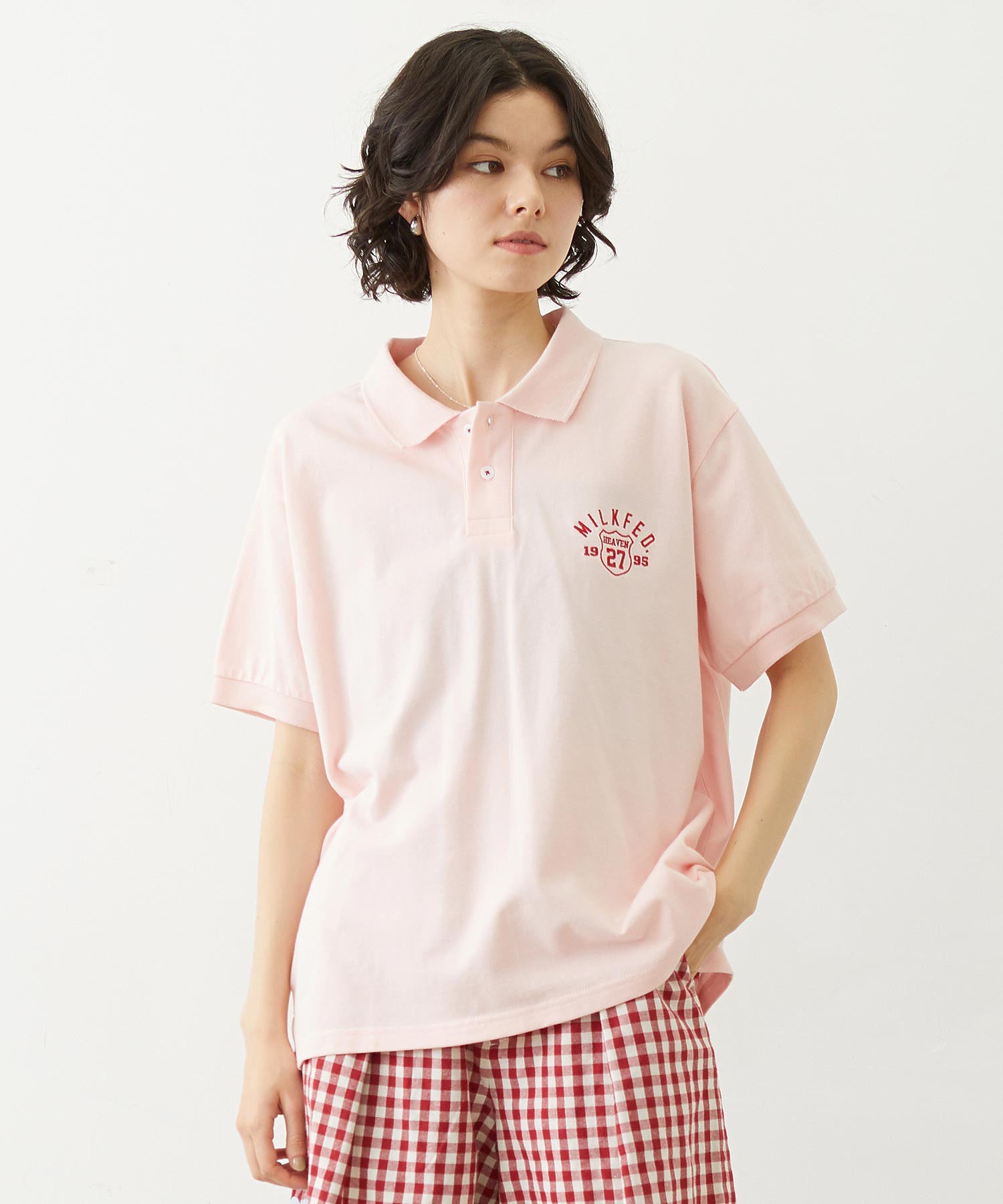 EMBLEM EMBROIDERED POLO SHIRT