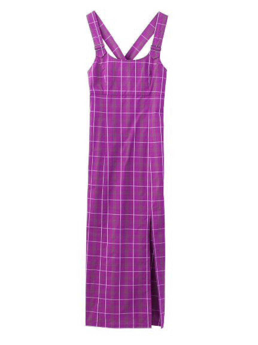 PLAID DRESS X-girl