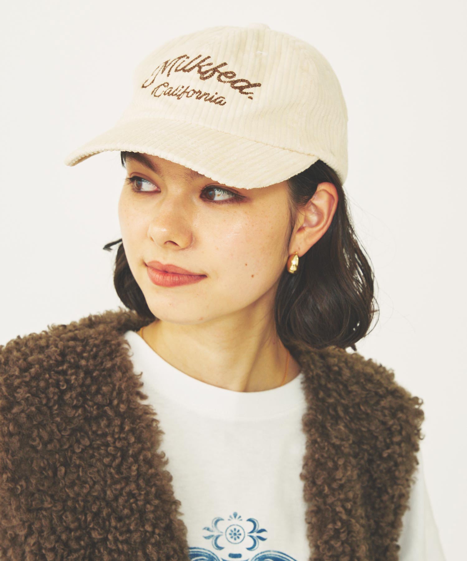 CHAIN STITCH LOGO CAP