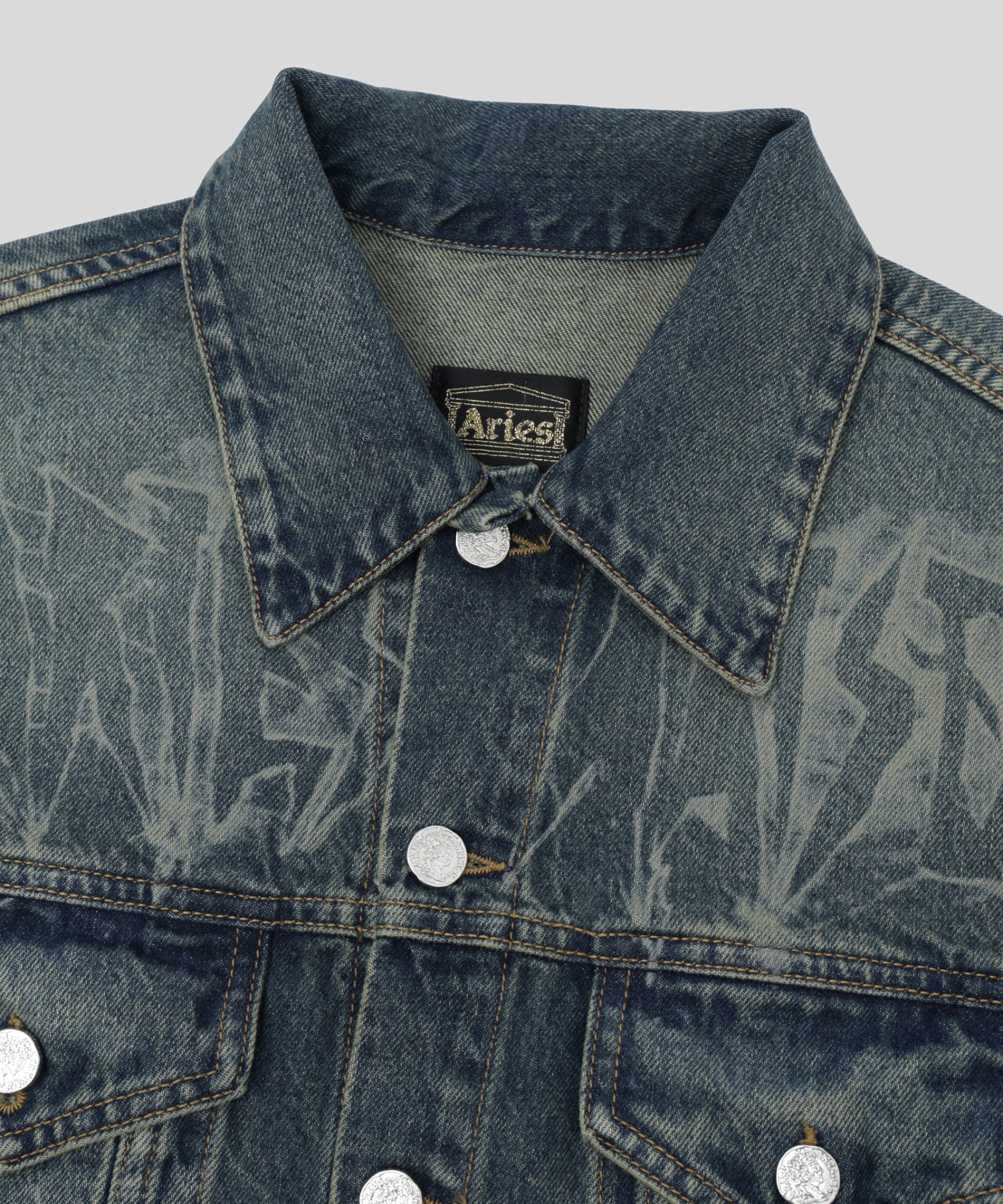 ARIES/アリーズ/Metal 00s Trucker Jacket AR70201.05