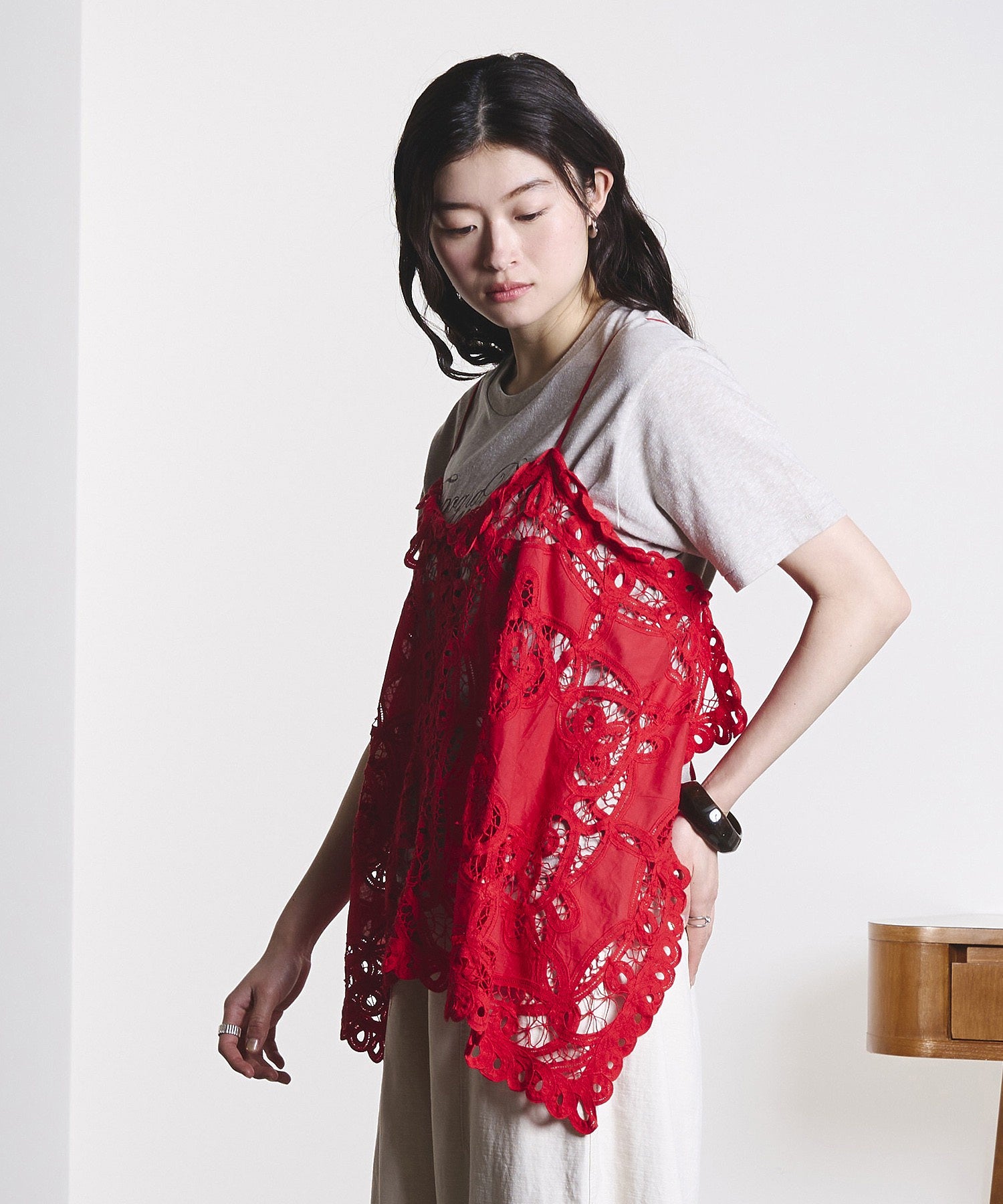 model:171cm 着用サイズ:ONE SIZE