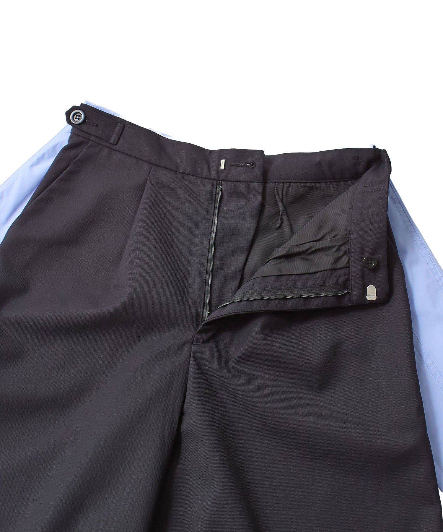 BASICKS/X SLEEVE DOCKING TROUSERS