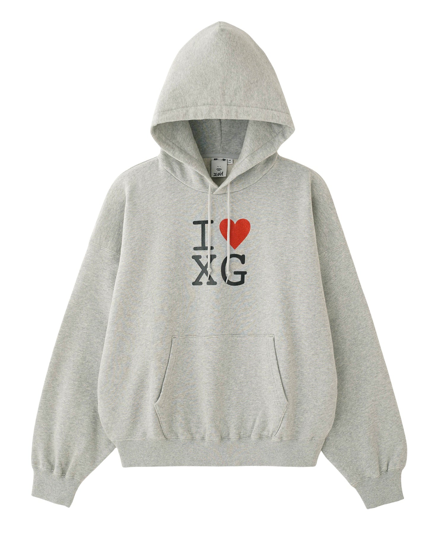 I LOVE XG LOGO SWEAT HOODIE