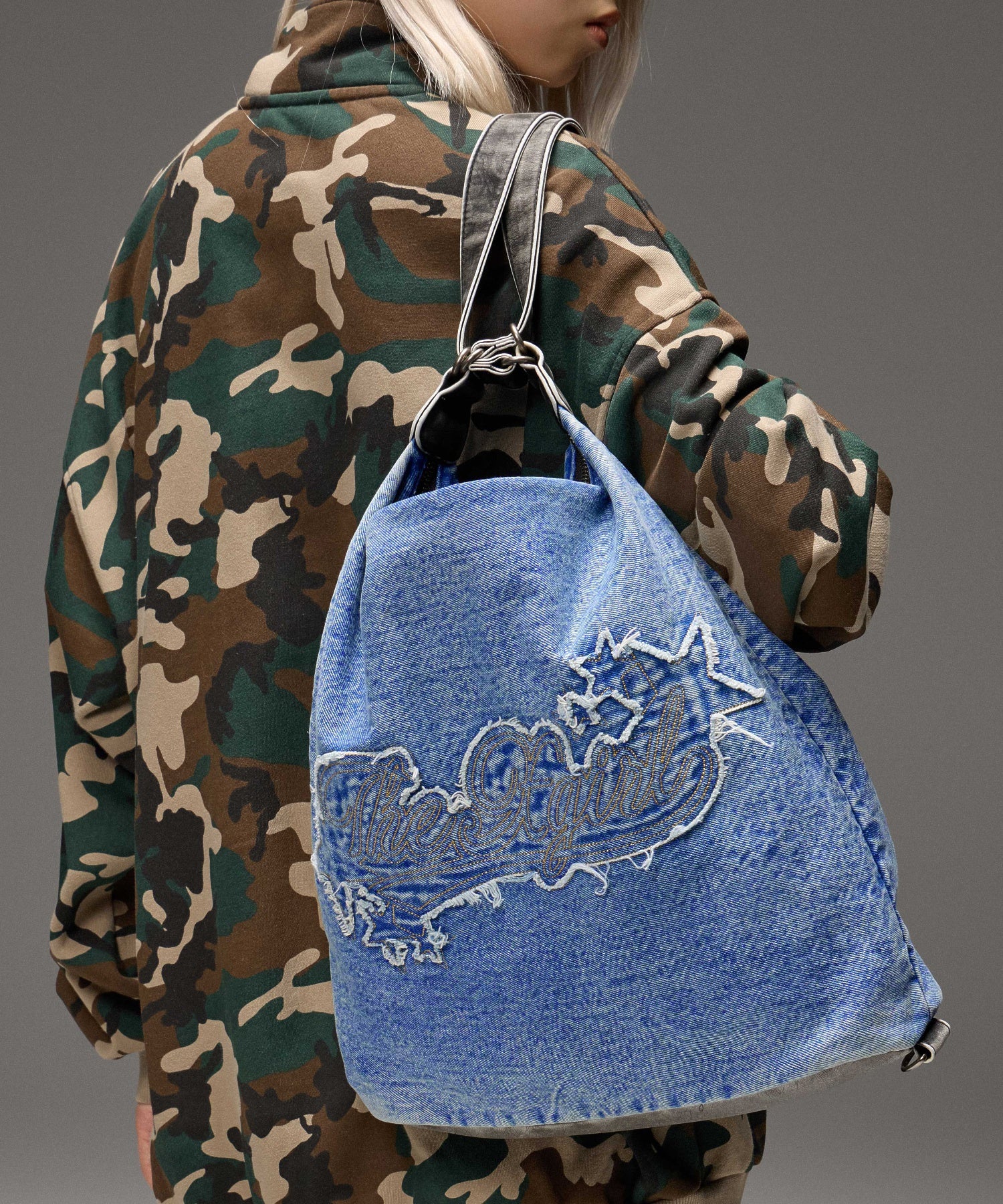 STAR LOGO PATCH 2WAY BAG