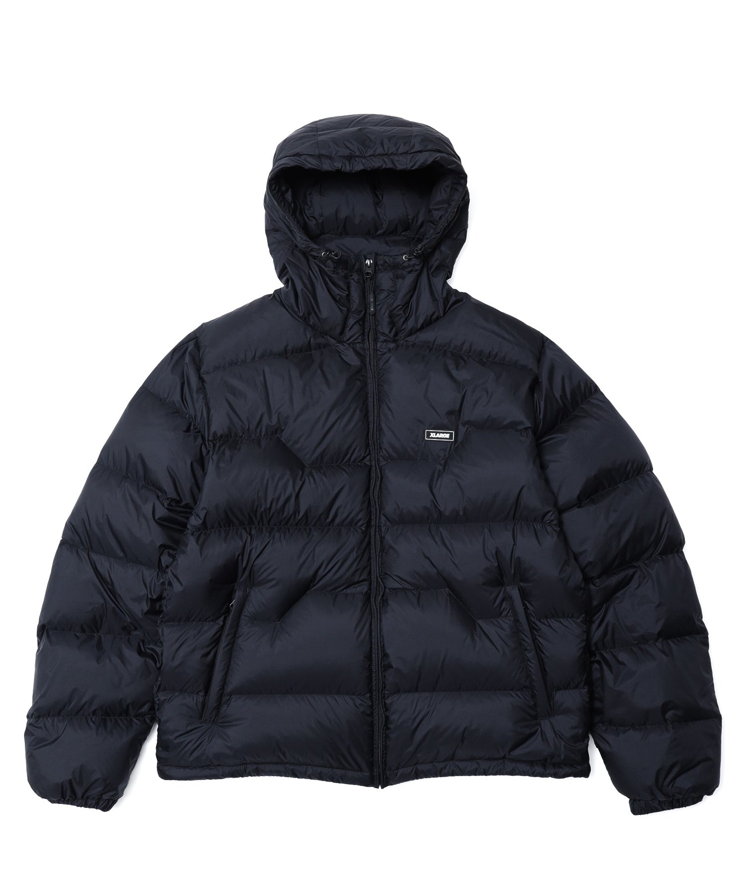 RIPSTOP HOODED DOWN JACKET