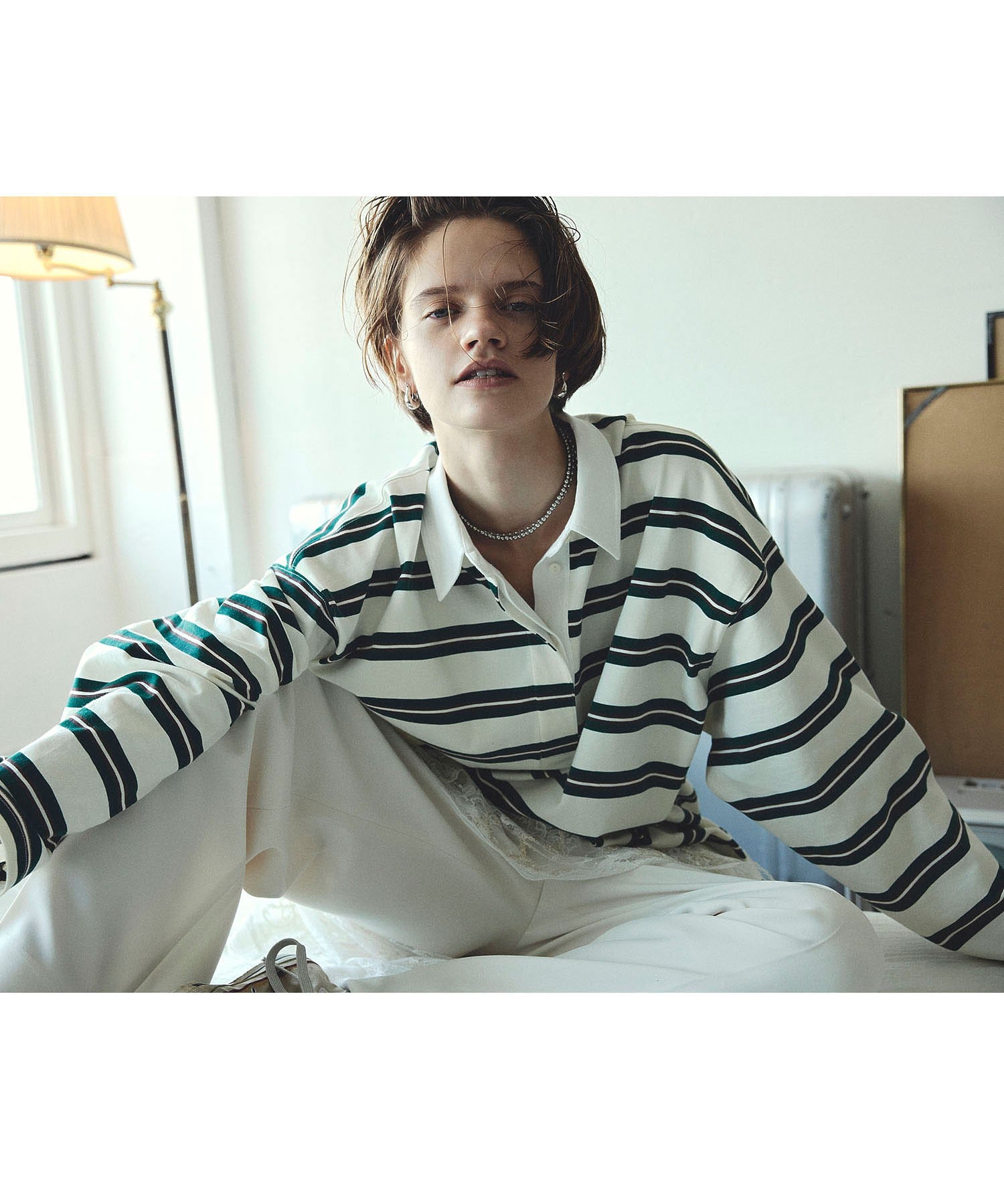 STRIPED RUGBY SHIRT