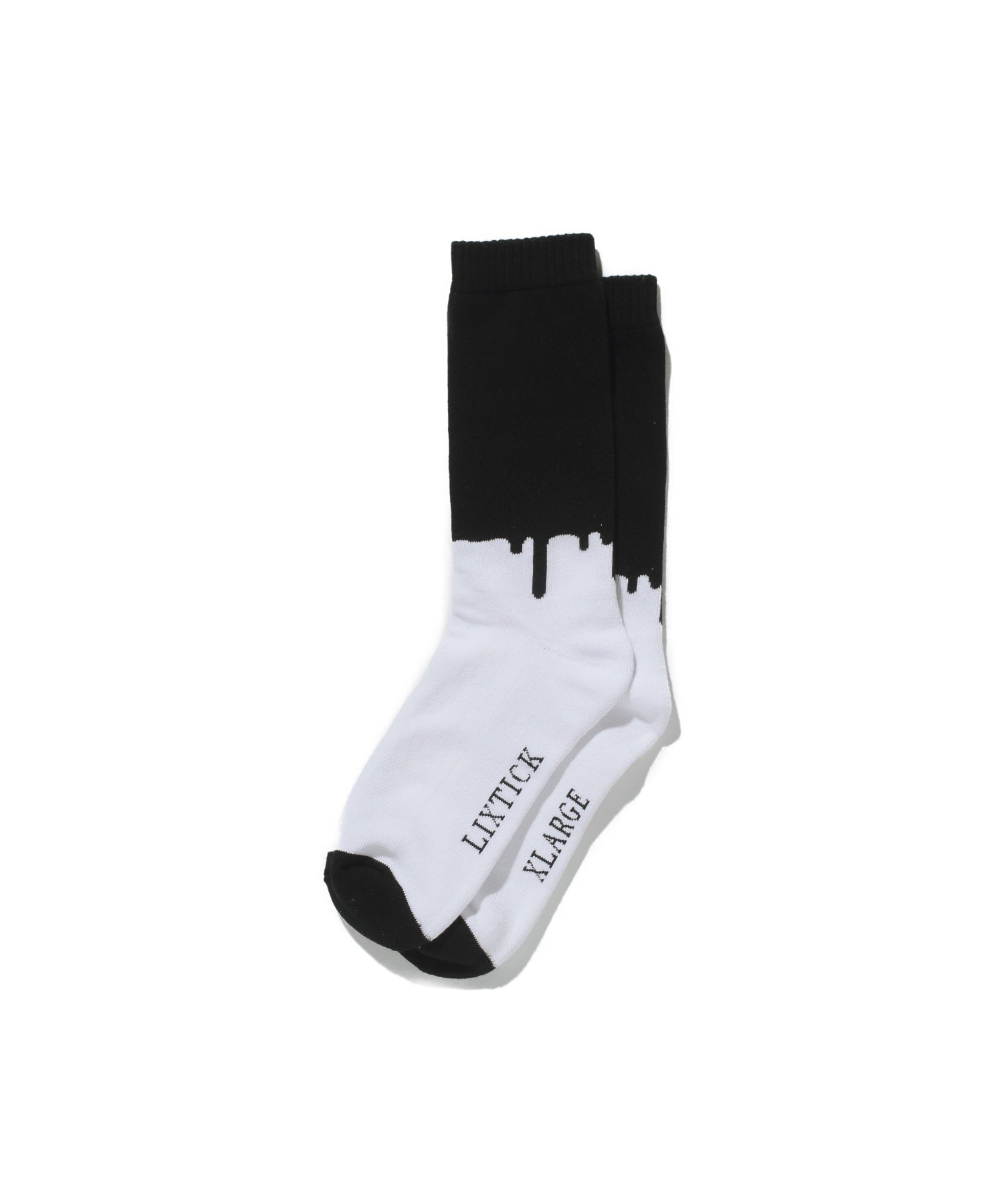 XLARGE × LIXTICK DRIP SOCKS 2PACK HI