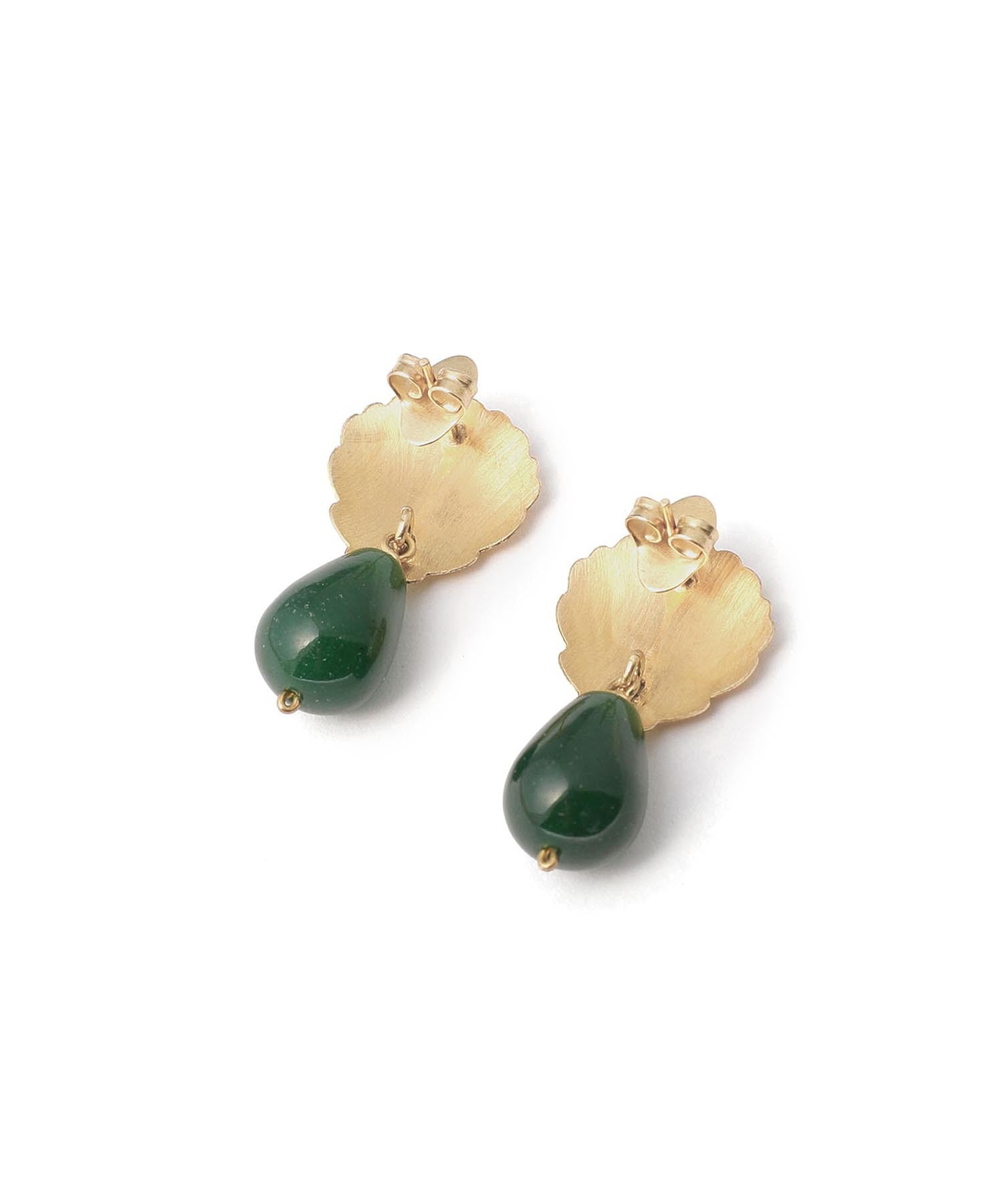 Eneida Franca/カラーパーツ×シェルモチーフピアス