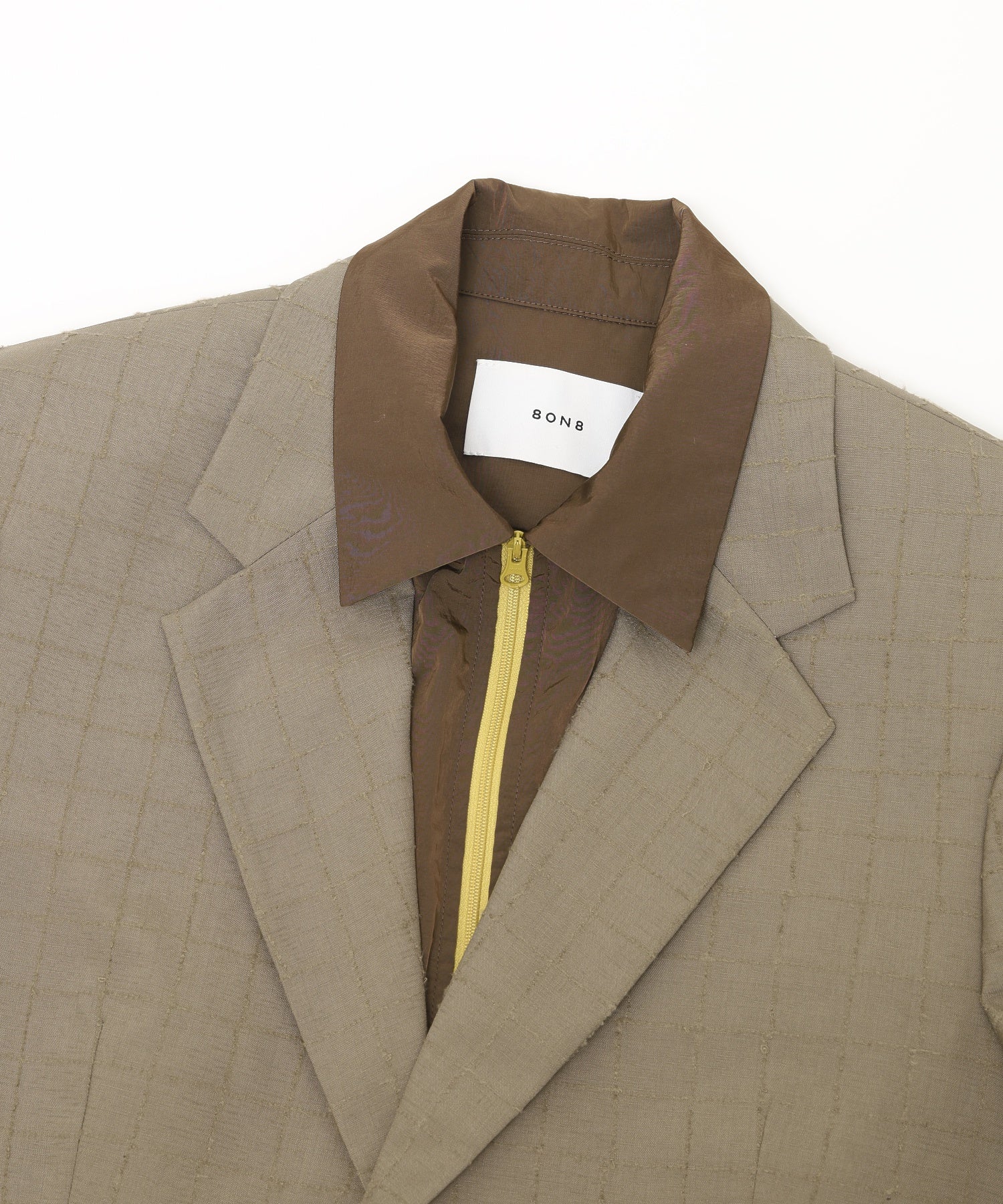 8ON8/エイトオンエイト/Double-breasted Deconstructed Suit N2BAG210177