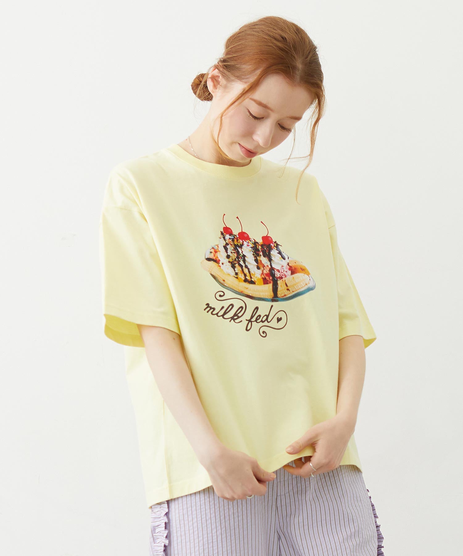 BANANA SPLIT WIDE S/S TEE