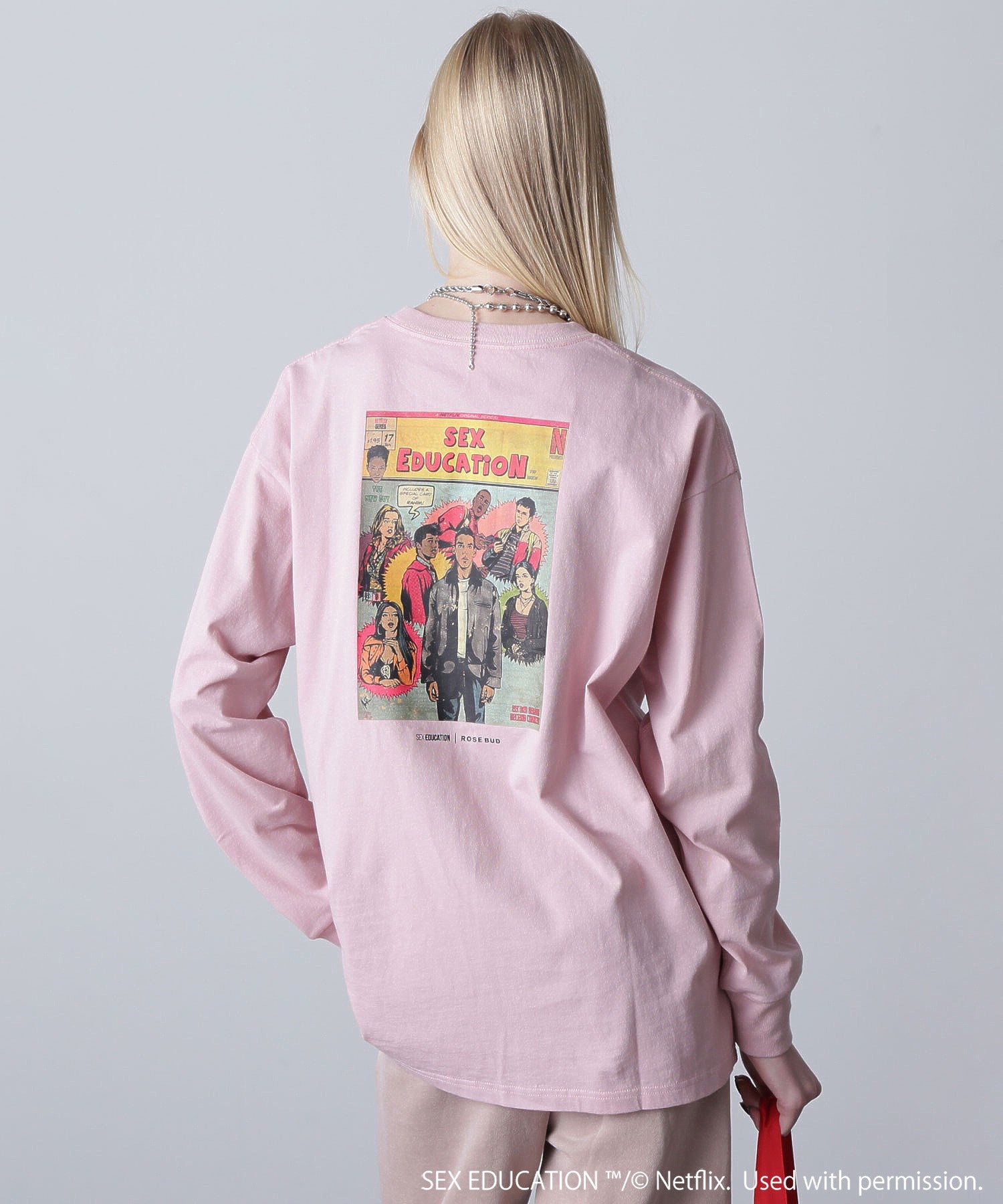 Netflix Series ‘SEX EDUCATION’ × ROSE BUD/AMERICAN COMIC TEE