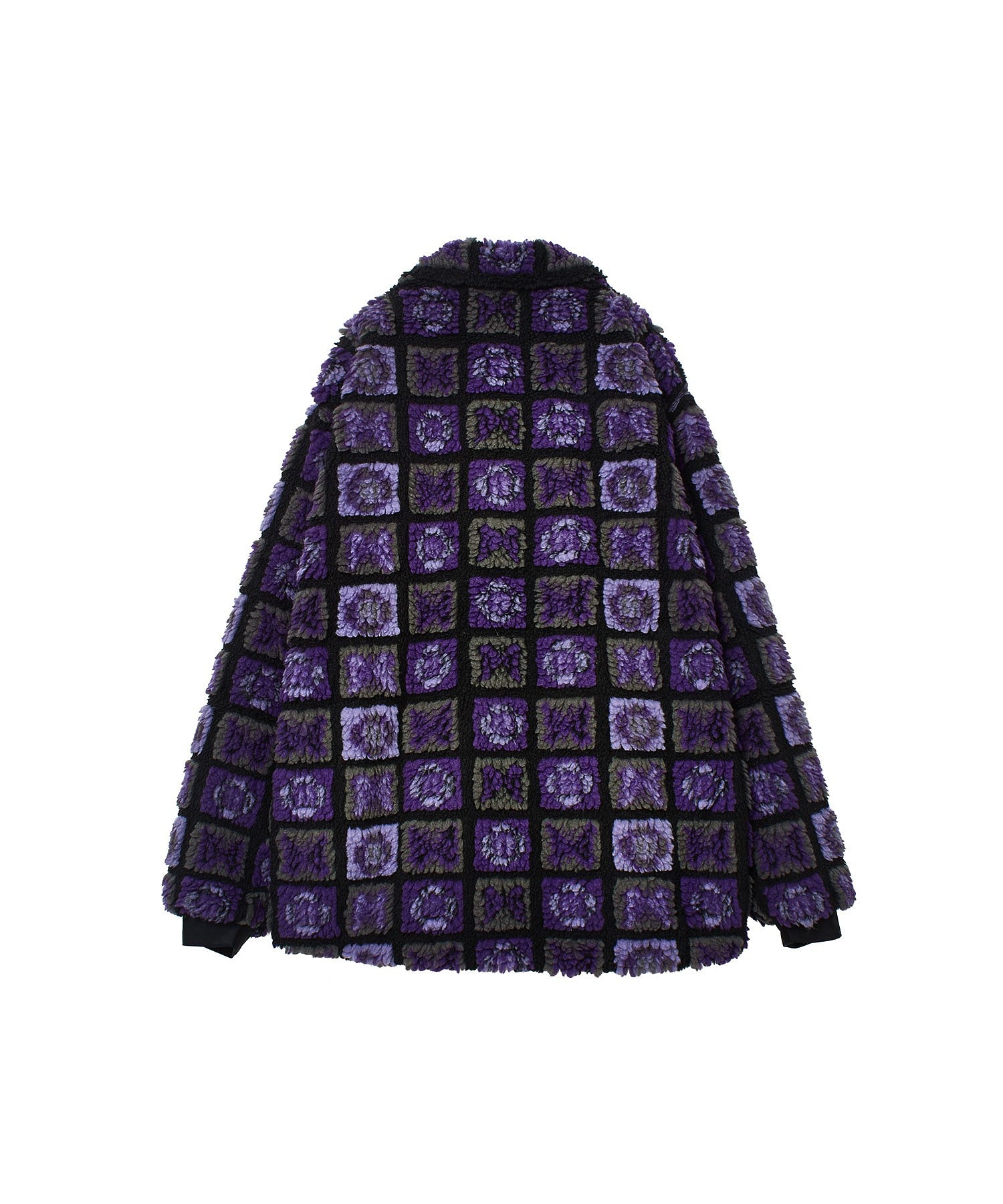 NEEDLES/FUR JACKET - PAPILLON PLAID PILE