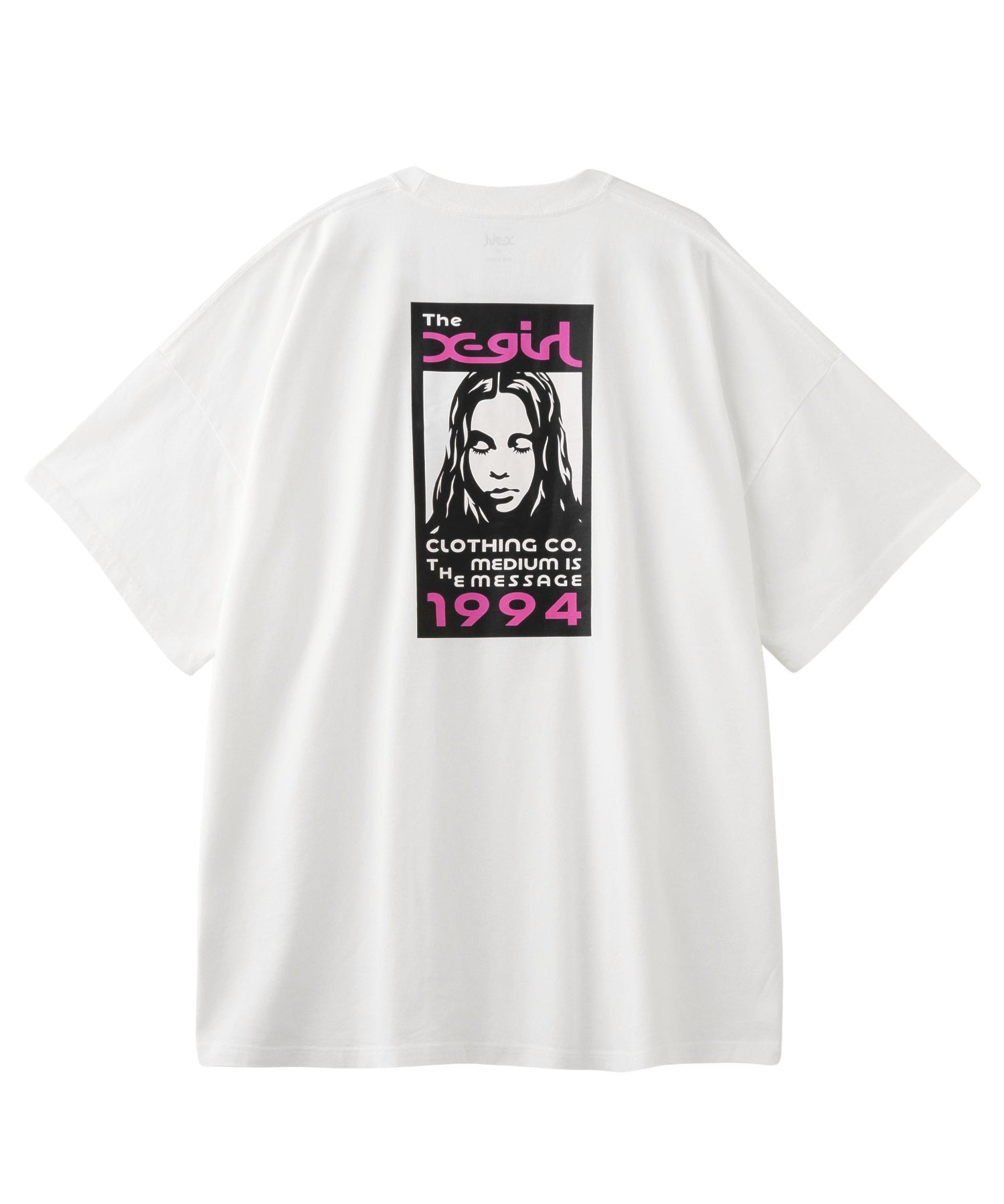 BOX LOGO AND FACE S/S BIG TEE DRESS