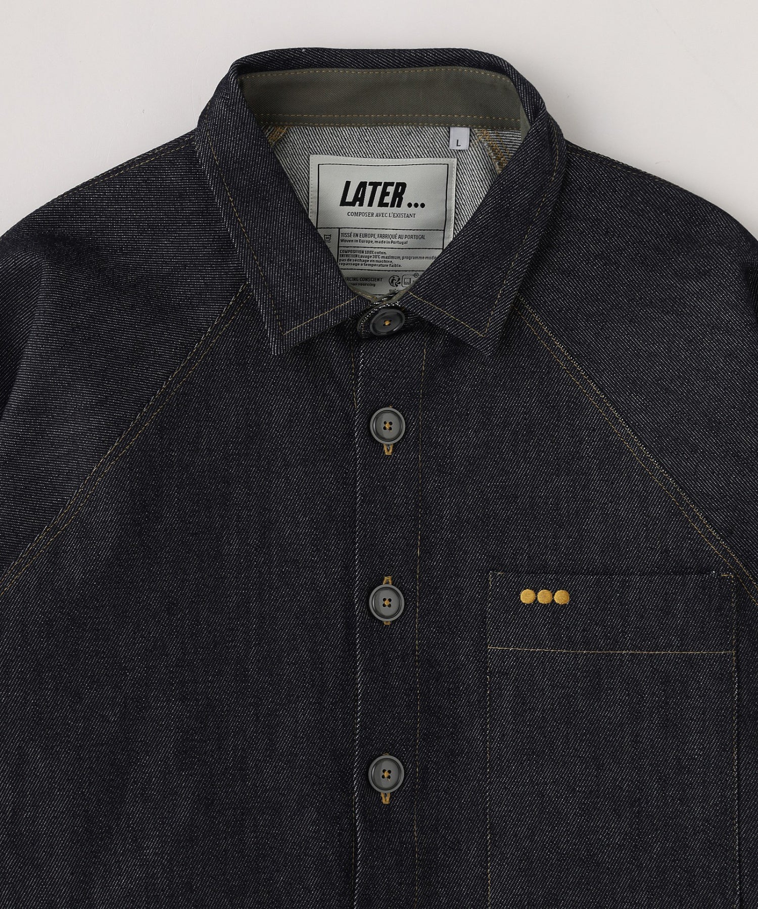 LATER/レイター/DENIM DUNE JACKETLAT DUN1DEN