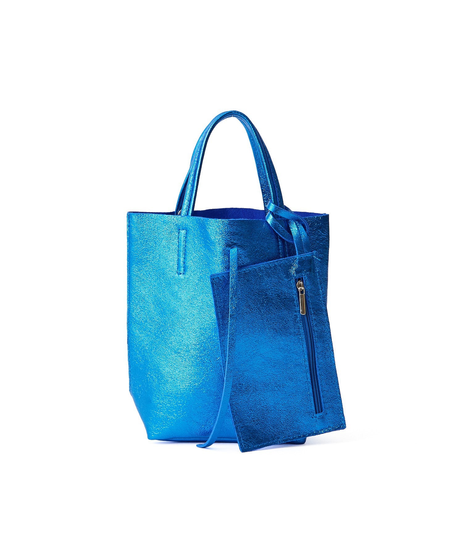 MILLELA FIRENZE /METALIC MINI TOTE BAG