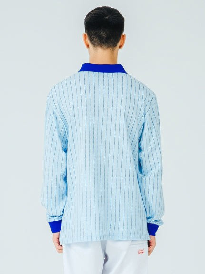 L/S ALLOVER LOGO POLO SHIRT XLARGE