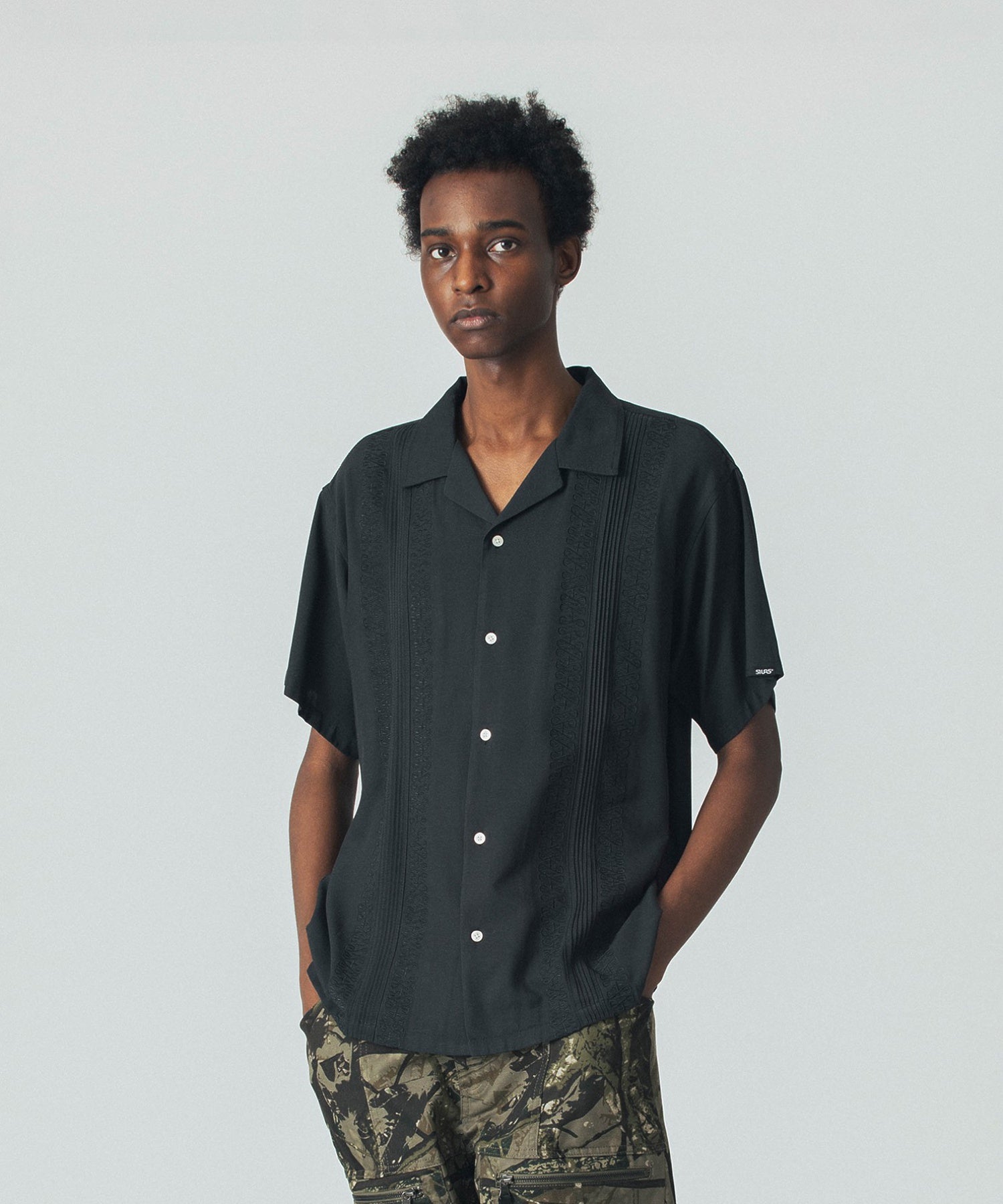 EMBROIDERY S/S SHIRT