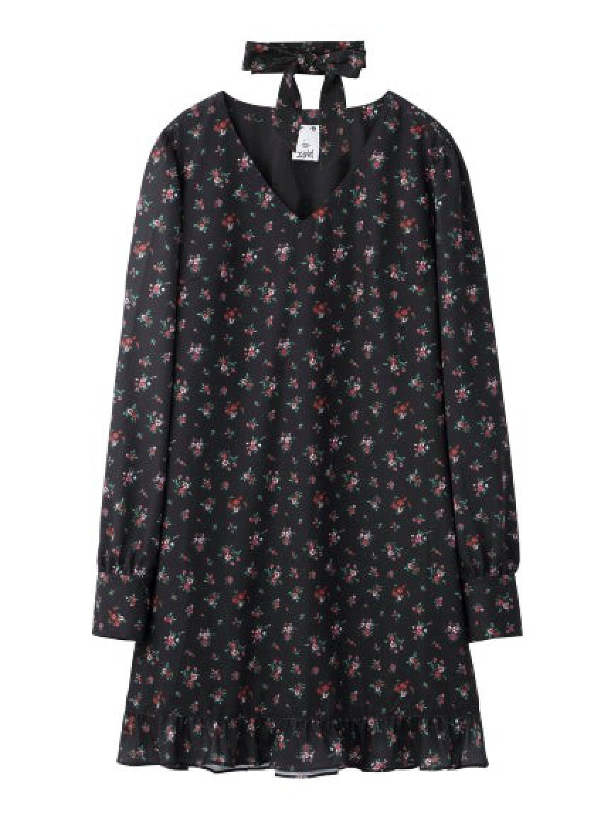 FLORAL MINI DRESS X-girl