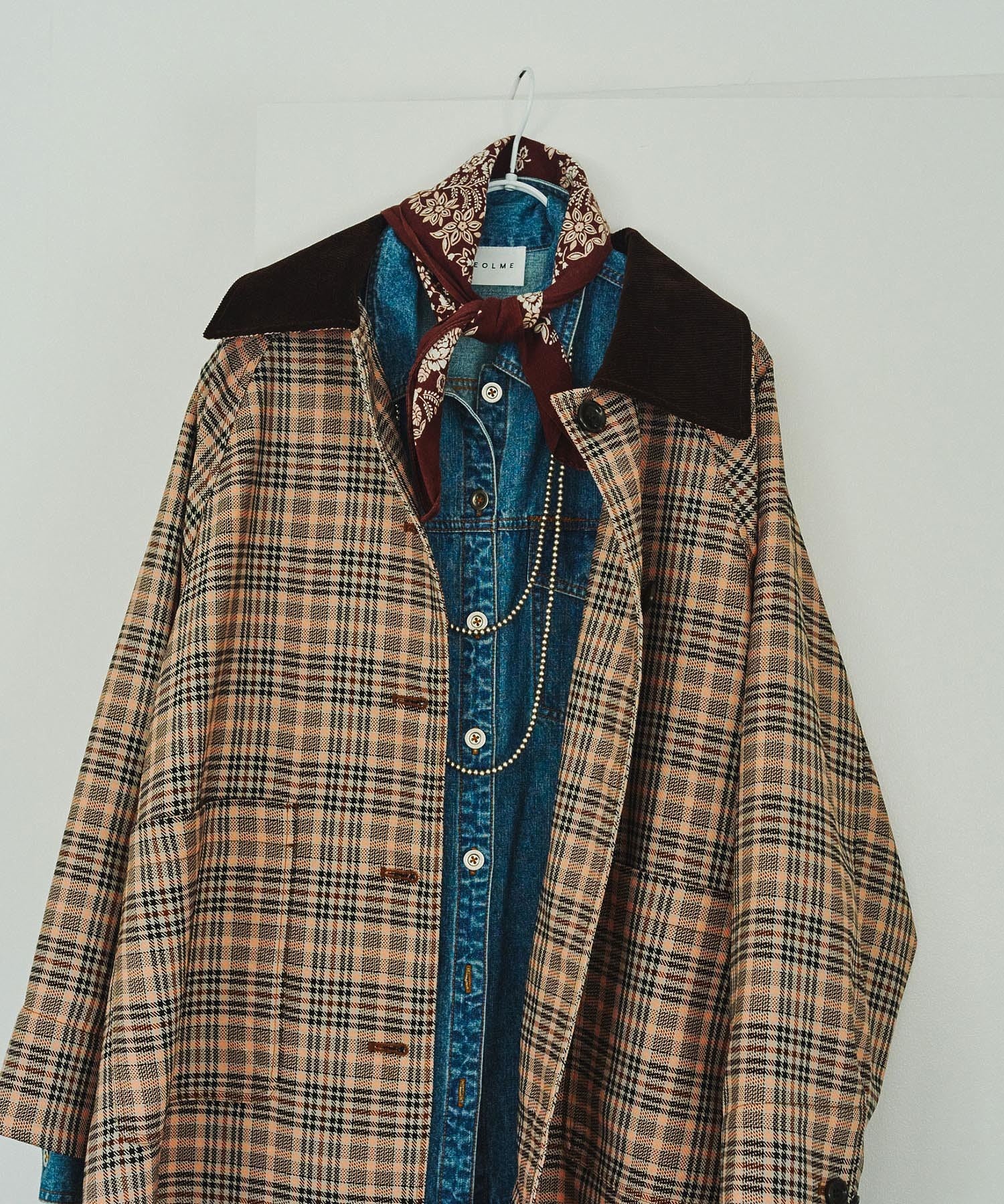 CREOLME/DENIM L/S SHIRT