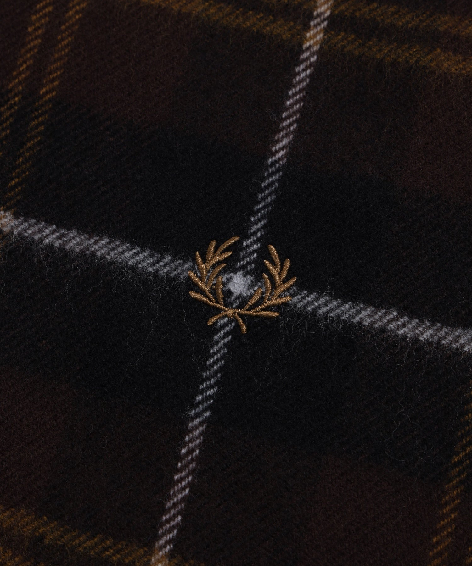 FRED PERRY/フレッドペリー/LAMBSWOOL SCARF C3339