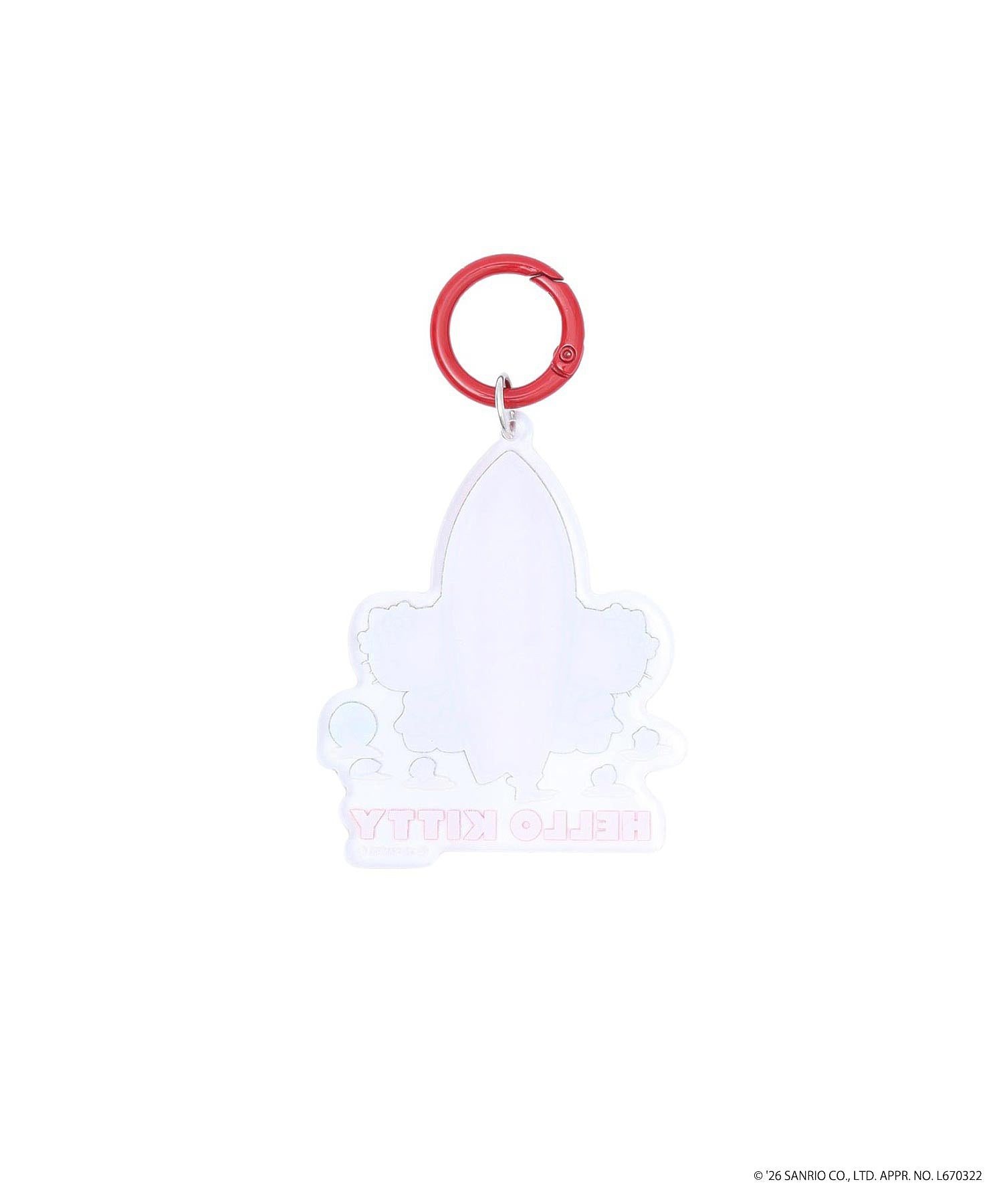 MILKFED. × HELLO KITTY SUN-KISSED SURF KEYCHAIN