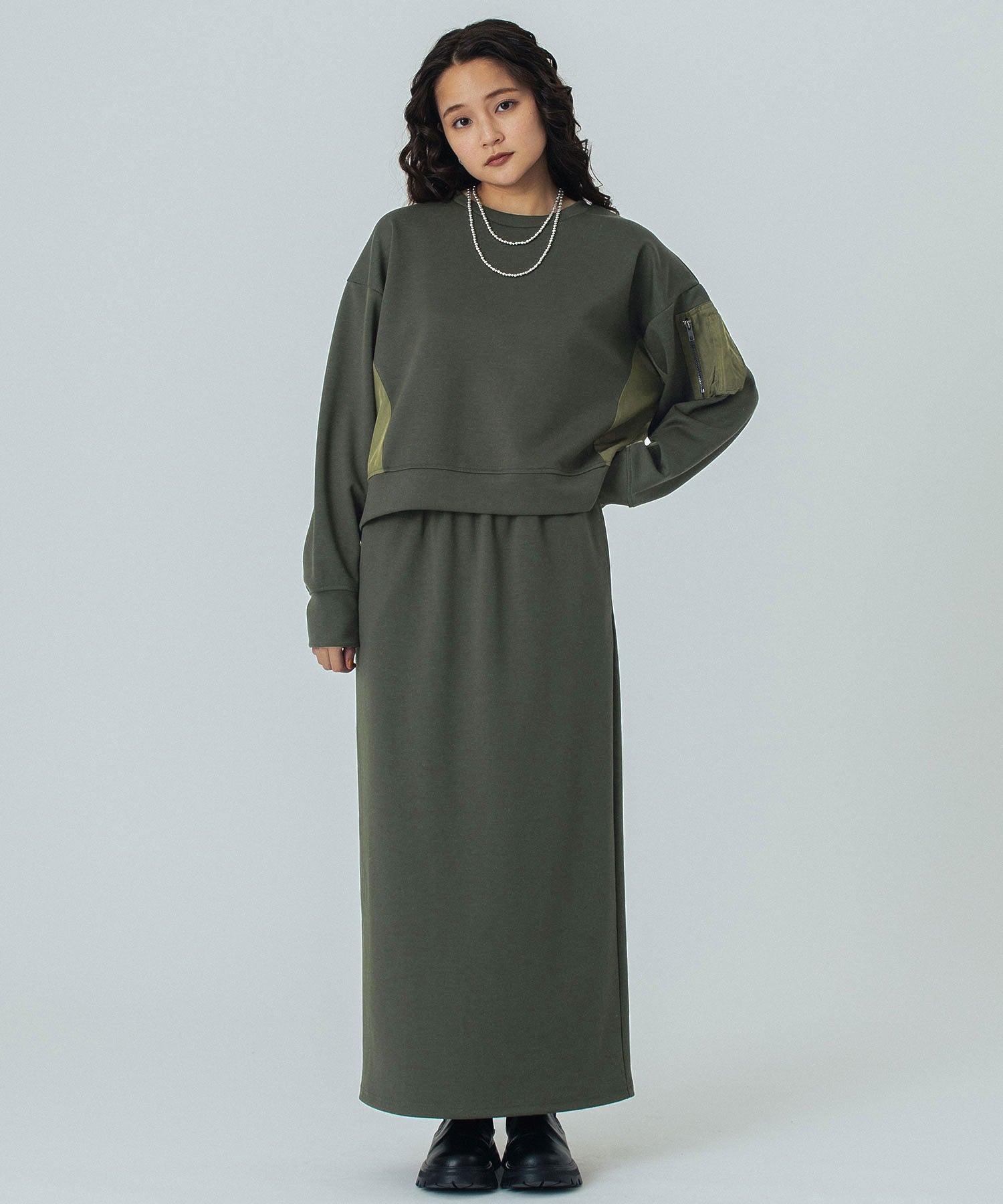 model:160cm 着用サイズ:ONE SIZE