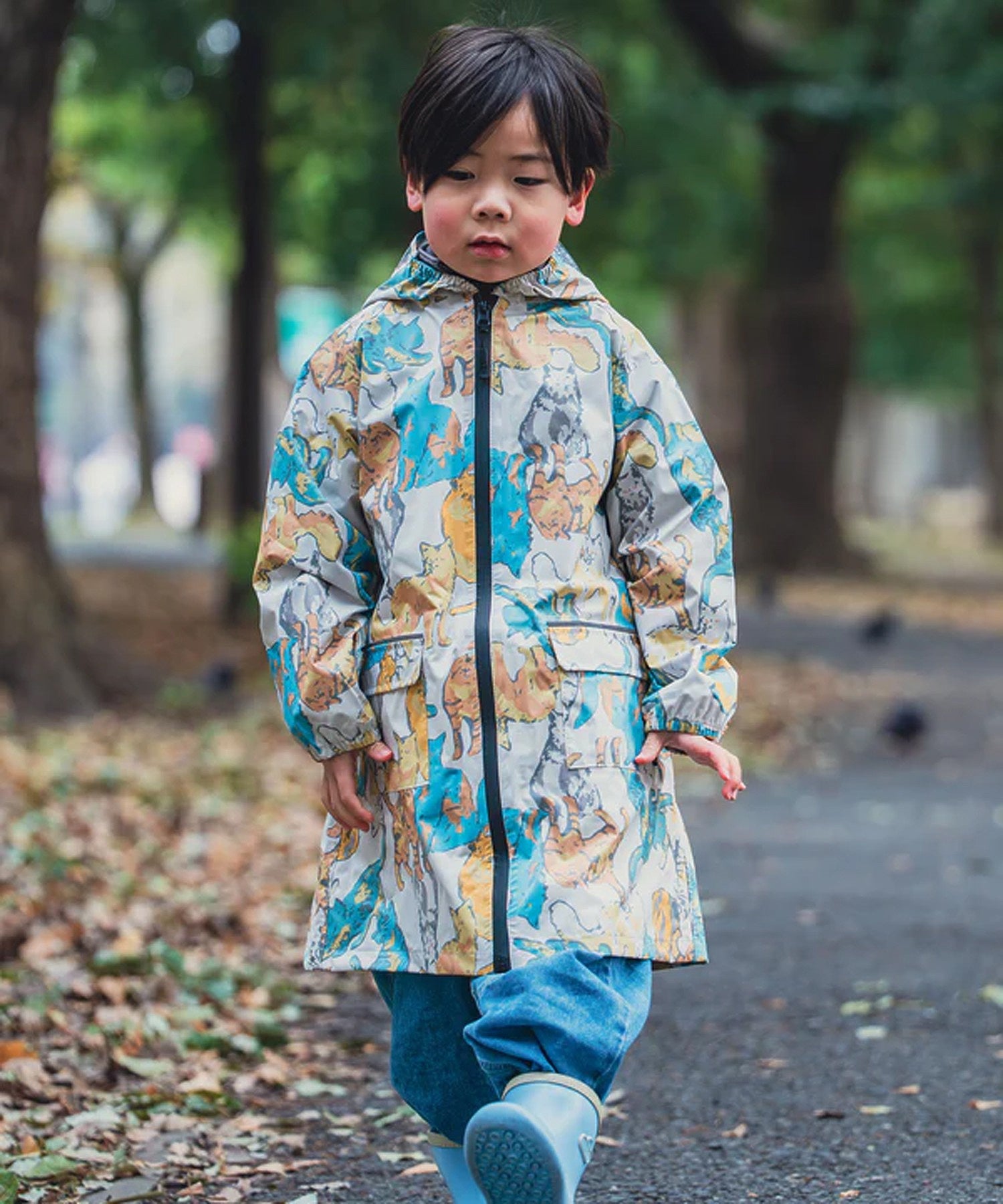 【KiU】KIDS RAIN COAT