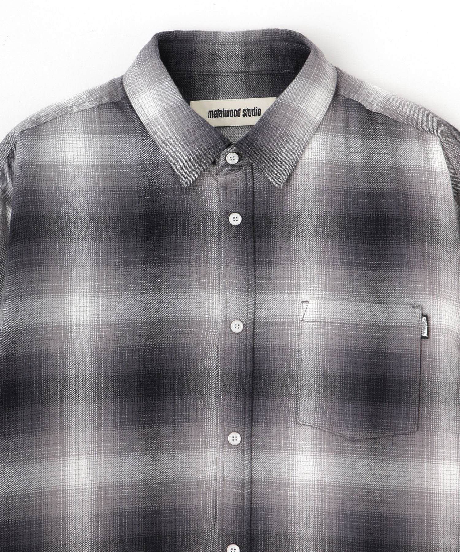 METALWOOD/メタルウッド スタジオ/POLY FILLED SHIRT MWS25-05-107