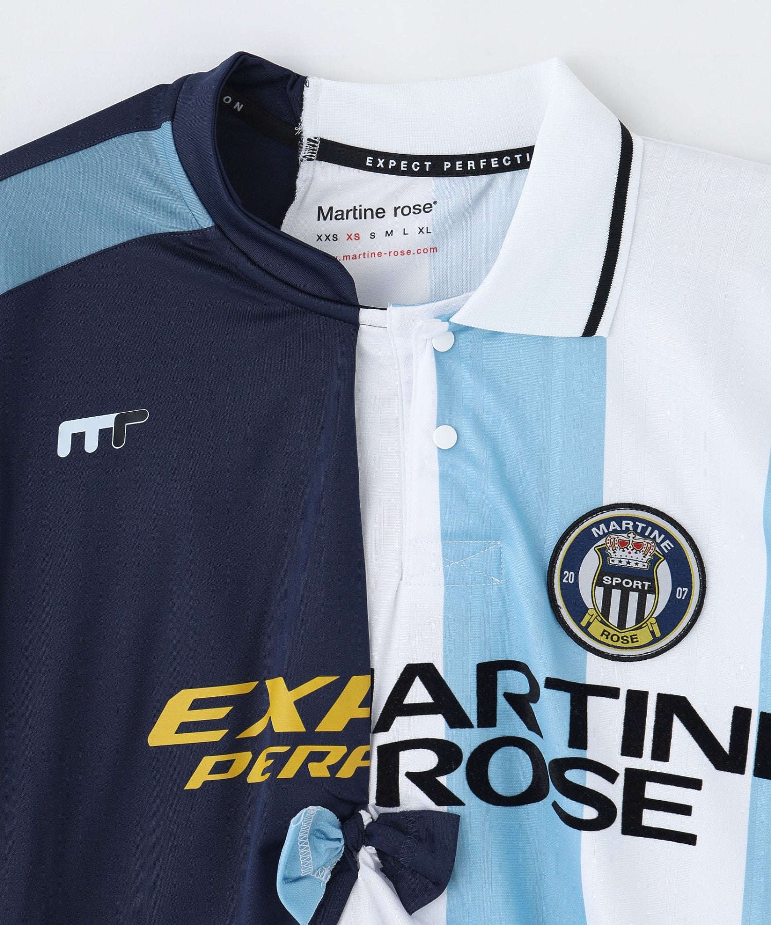 MARTINE ROSE/マーティン ローズ/WMNS COLLAGE FOOTBALL TOP 189JT14531