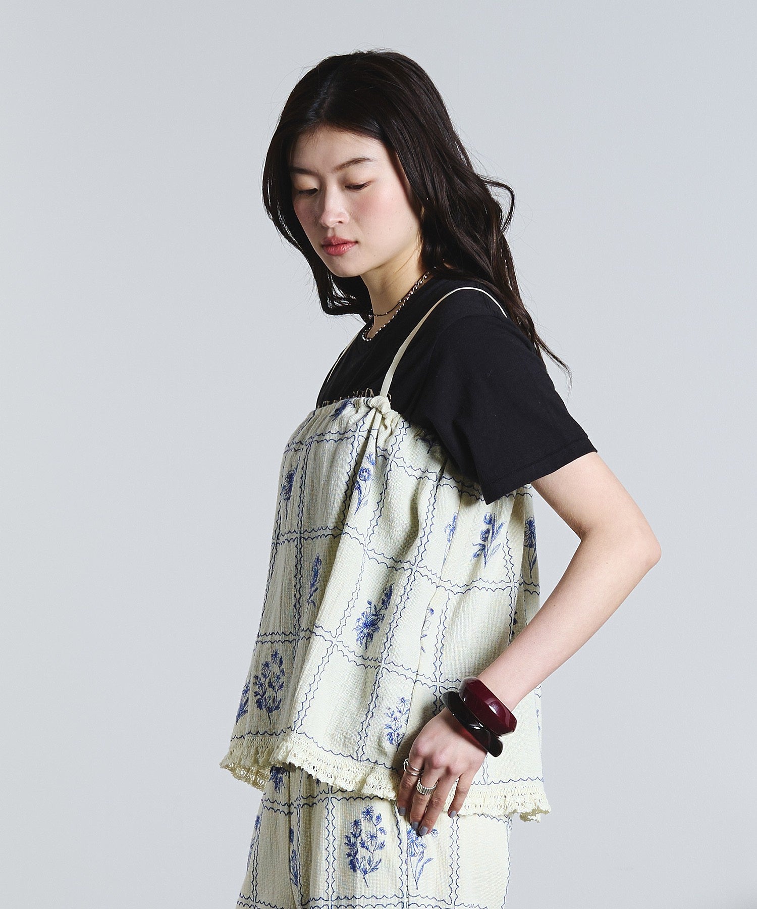 model:171cm 着用サイズ:ONE SIZE