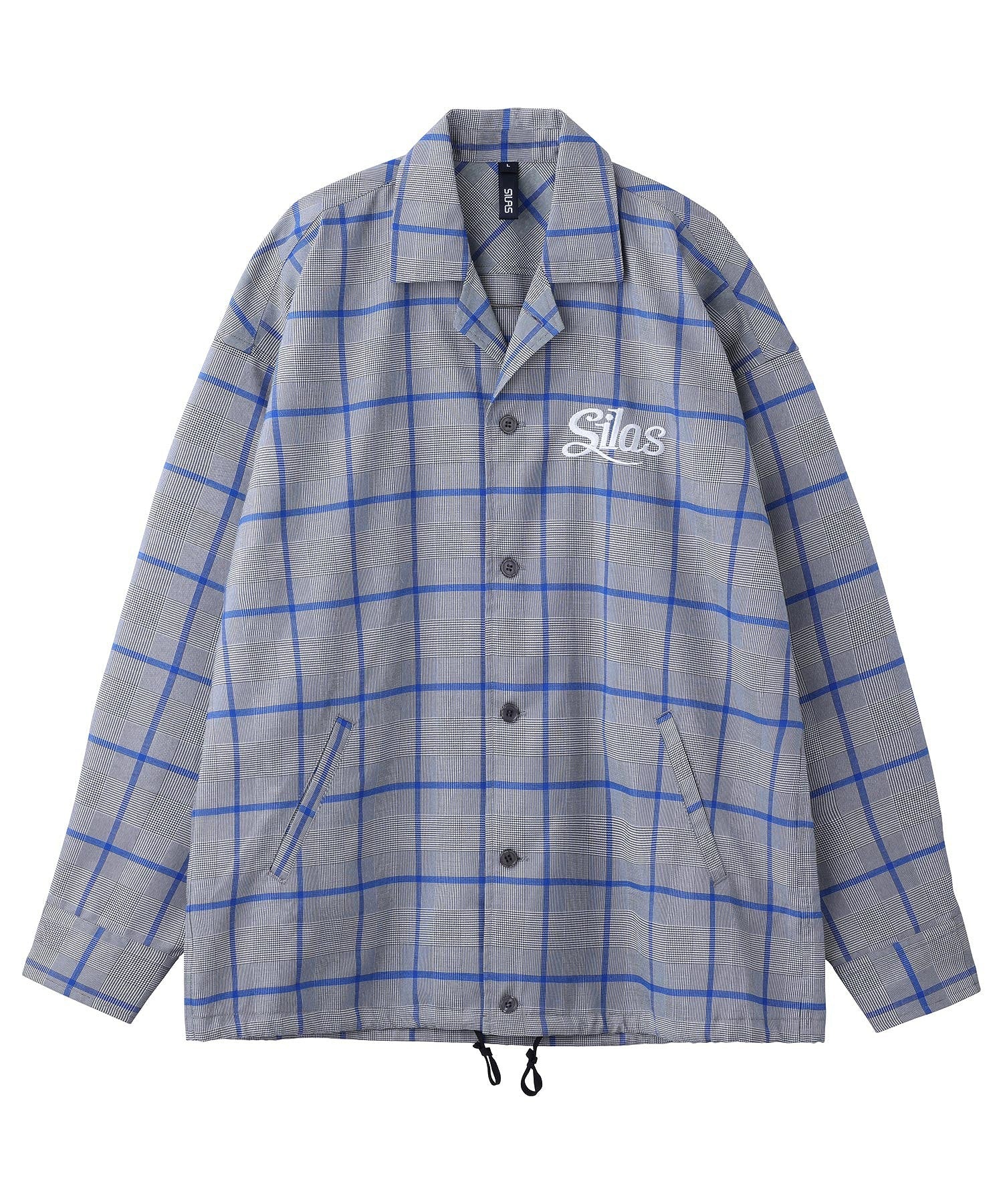 PLAID COACH JACKET SILAS