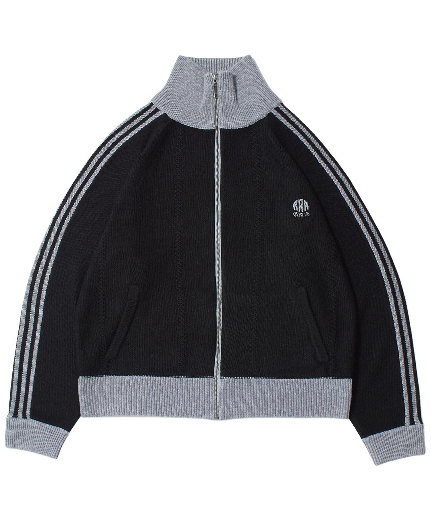 RICE NINE TEN/ライスナインテン/KNITTED TRACK JACKET KN-TRJK