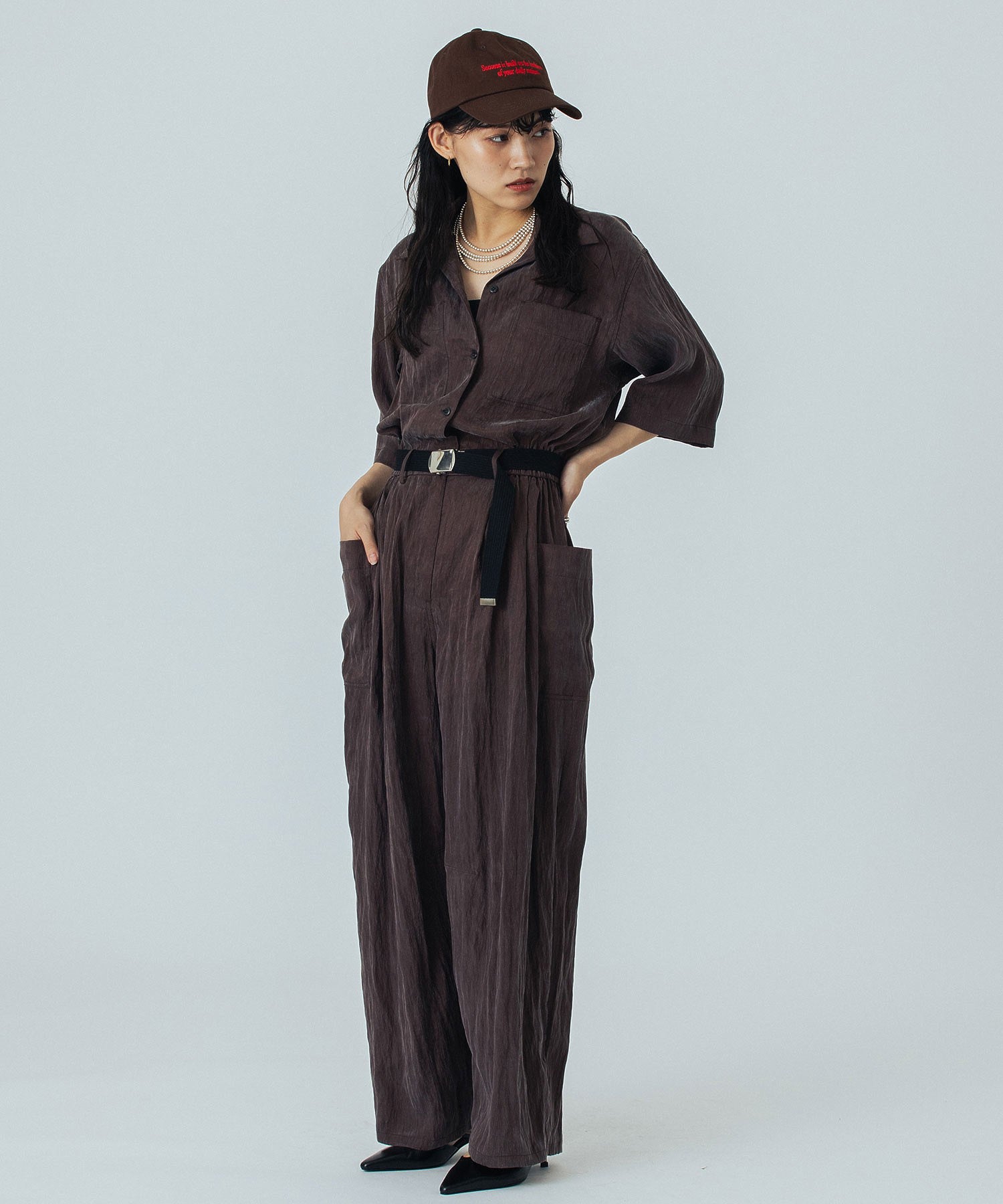 model:167cm 着用サイズ:M